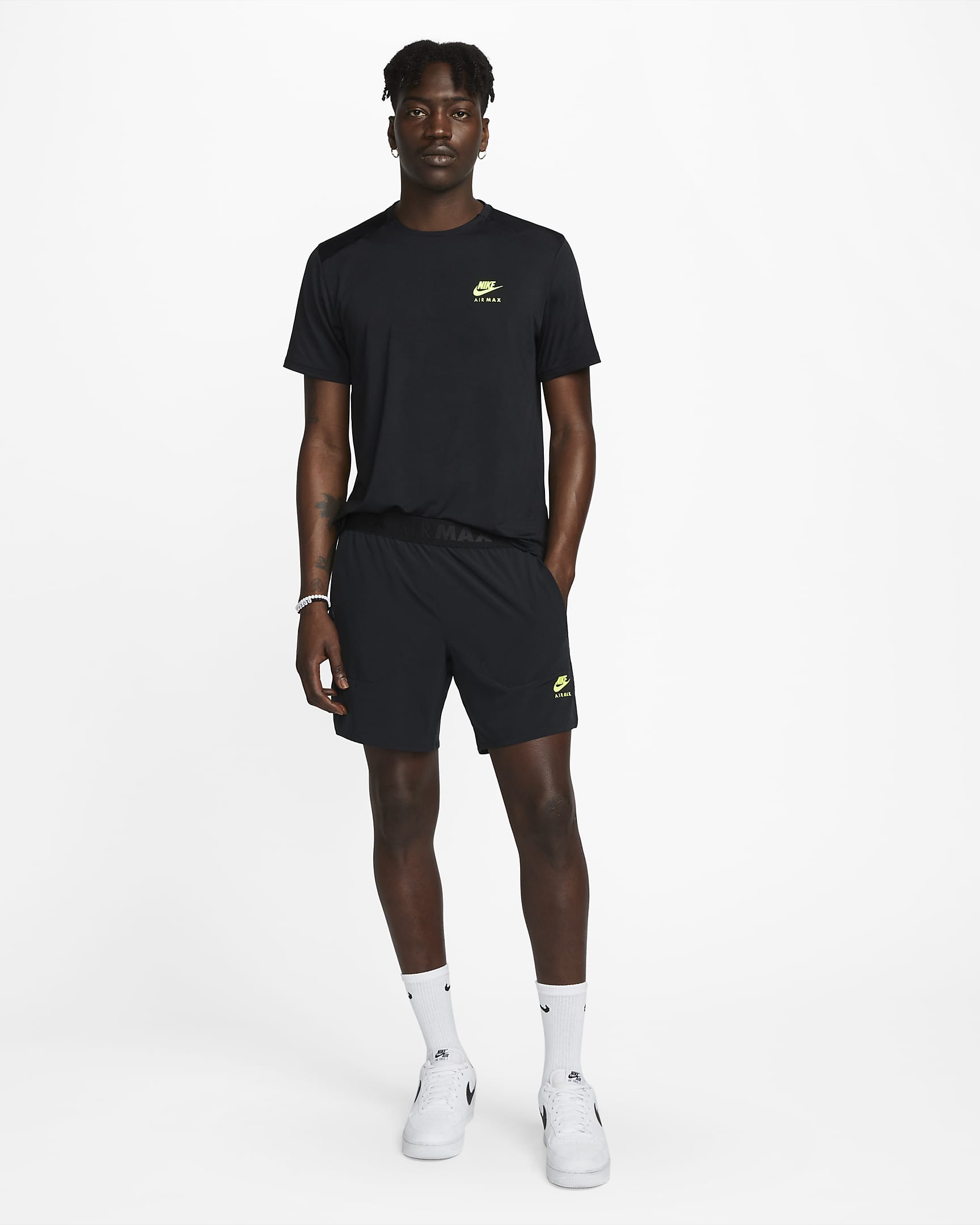 mens nike air max shorts