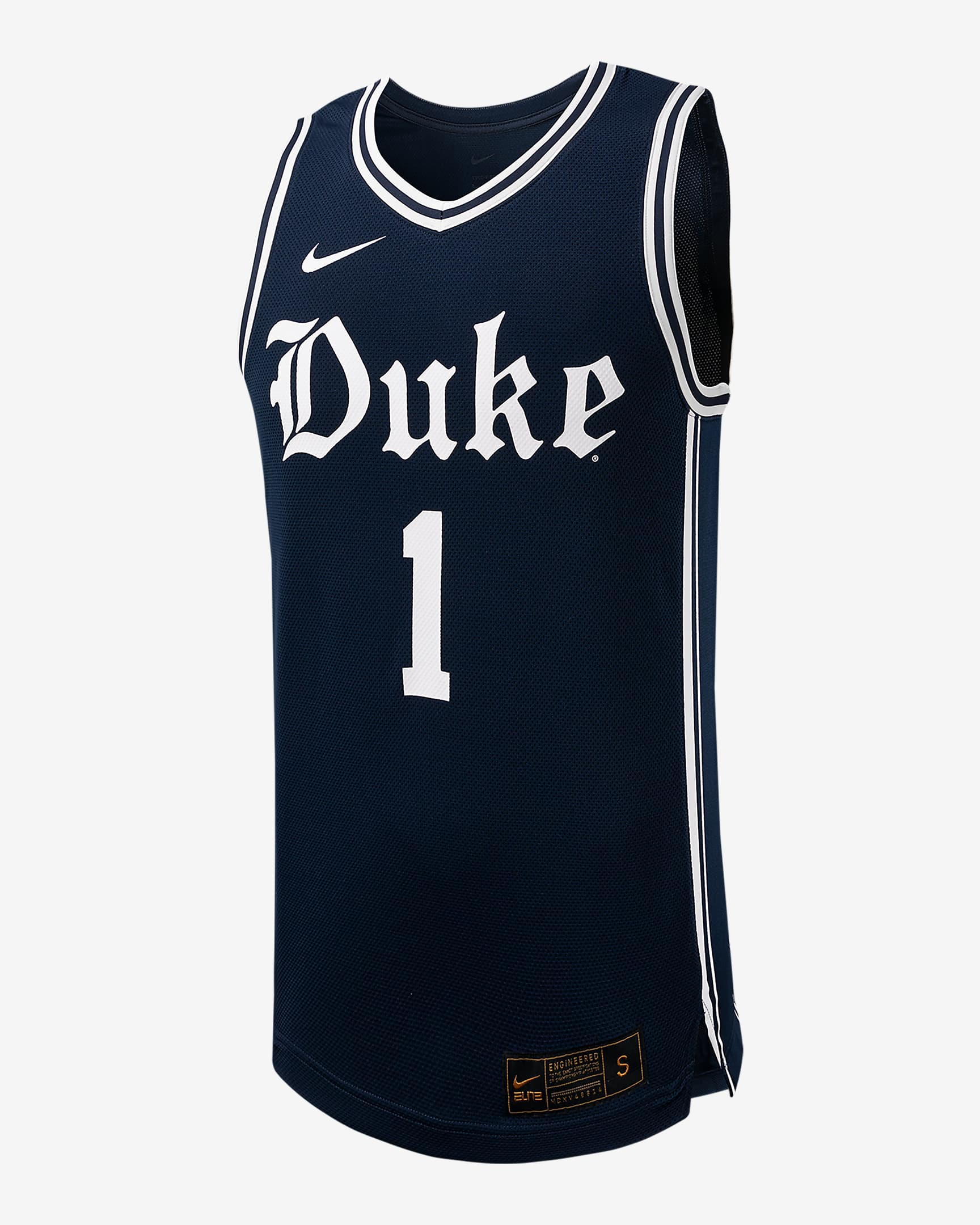 Jersey de básquetbol universitario Nike Replica para hombre Duke - Obsidiana