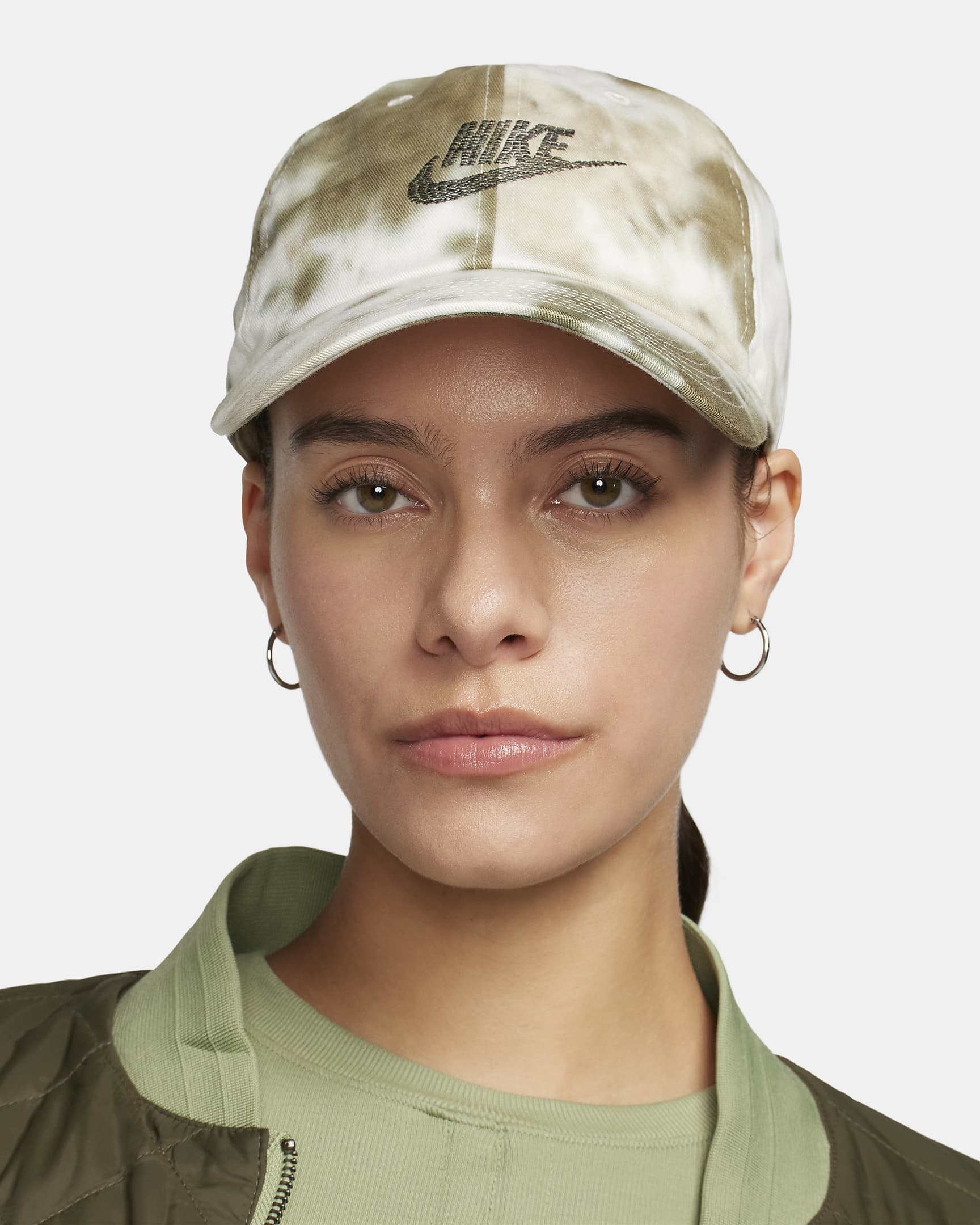 Nike Club Unstructured Cap - Cargo Khaki/Sail/Neutral Olive/Black