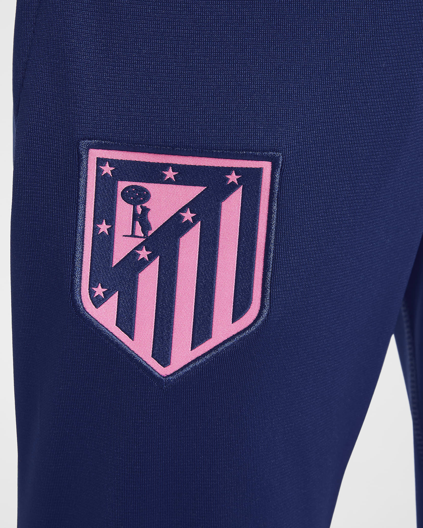 Atlético Madrid Strike Üçüncü Nike Dri-FIT Örgü Genç Çocuk Futbol Eşofmanı - Pink Glow/Blue Void/Blue Void