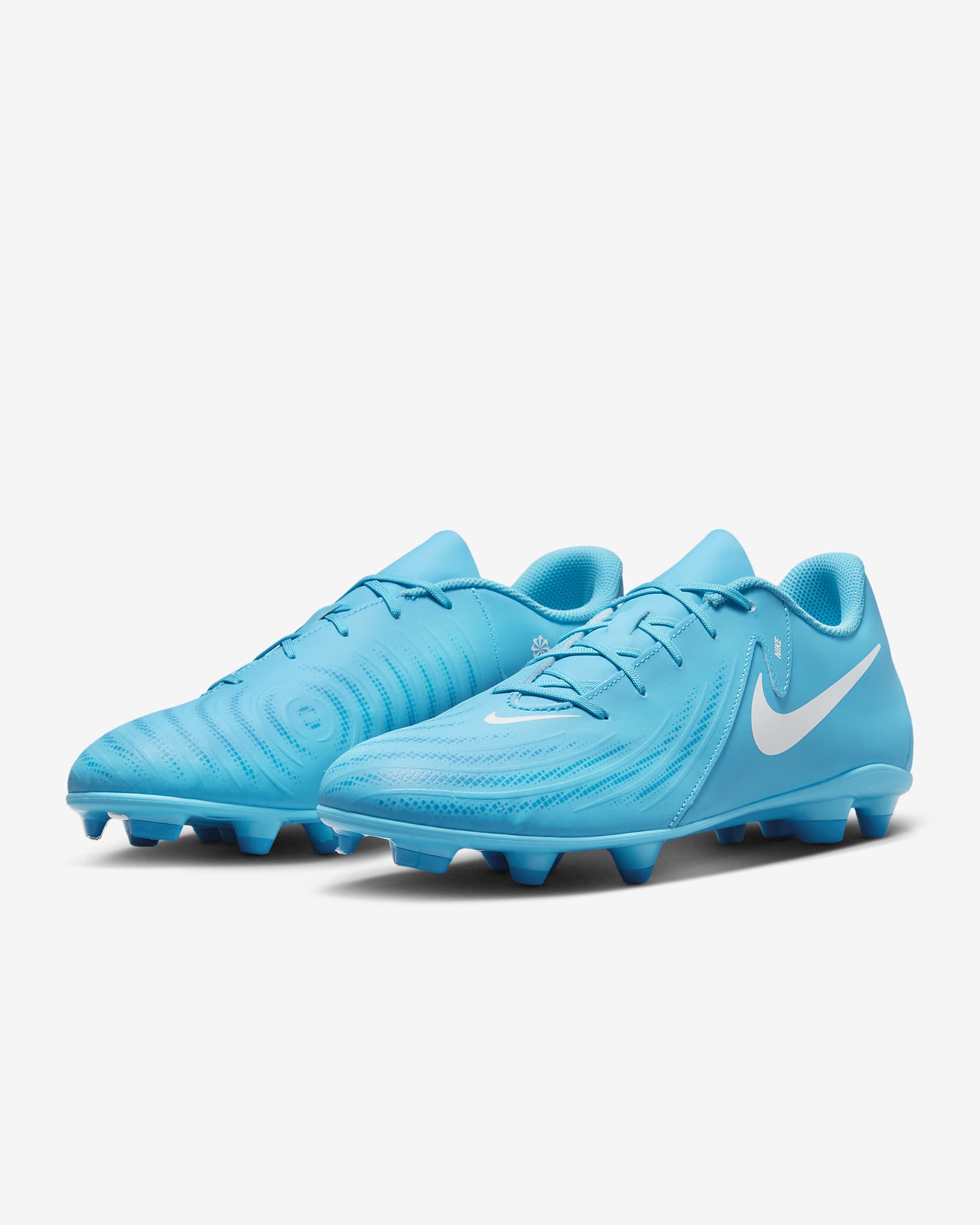 Nike Phantom GX 2 Club Botas de fútbol de perfil bajo MG - Blue Fury/Blanco