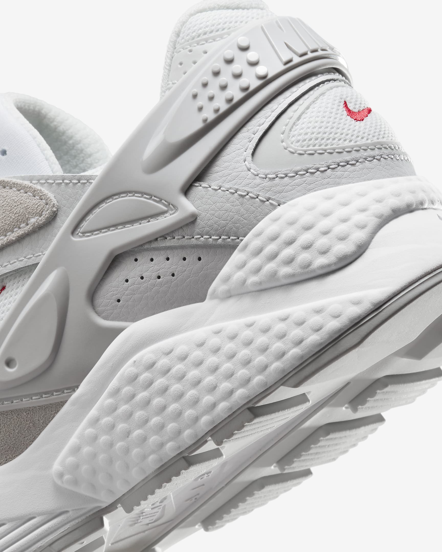 Nike Air Huarache Runner Men's Shoes - Summit White/Photon Dust/White/University Red
