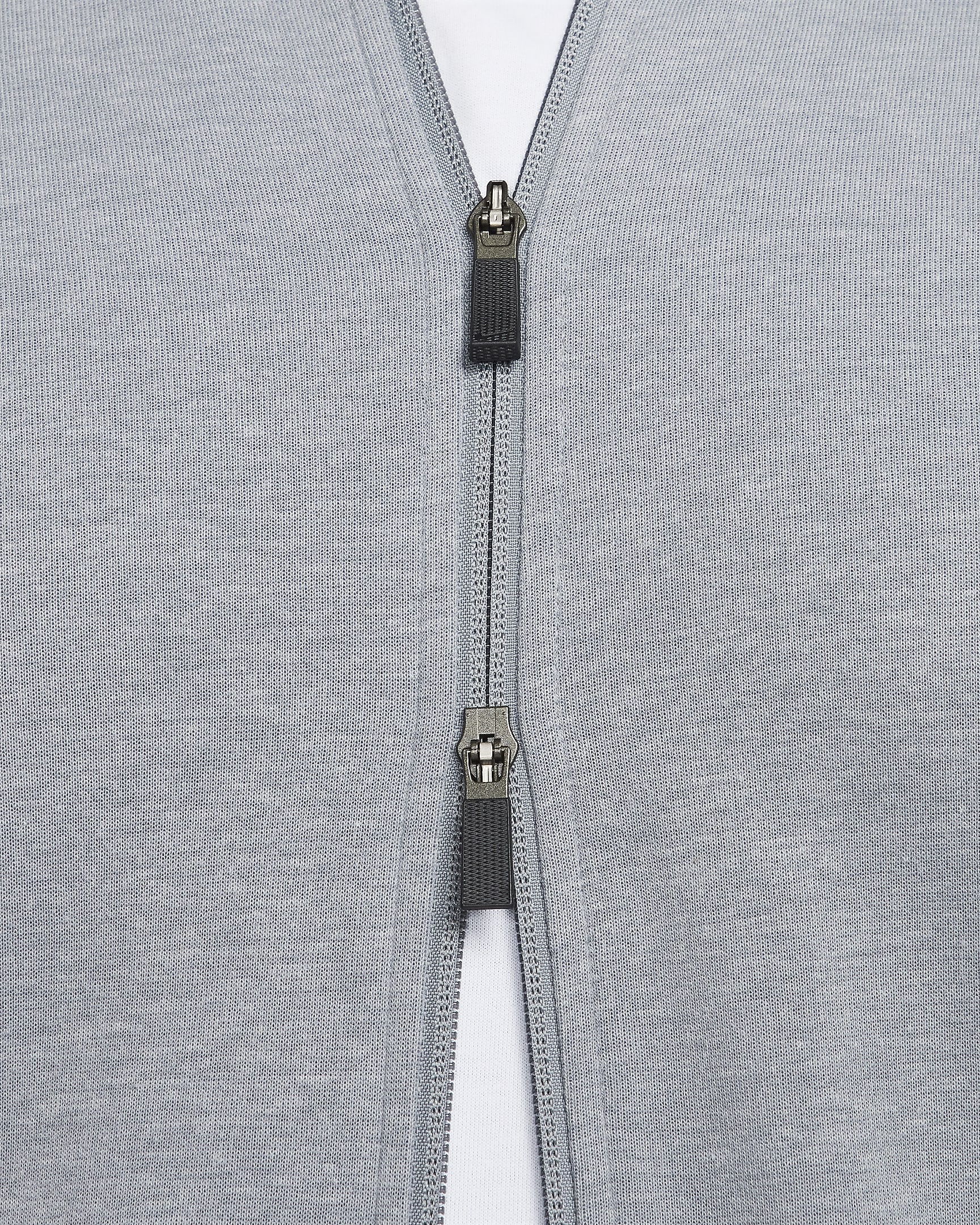 Nike Primary Dri-FIT UV multifunctionele hoodie met rits over de hele lengte voor heren - Cool Grey/Heather/Cool Grey