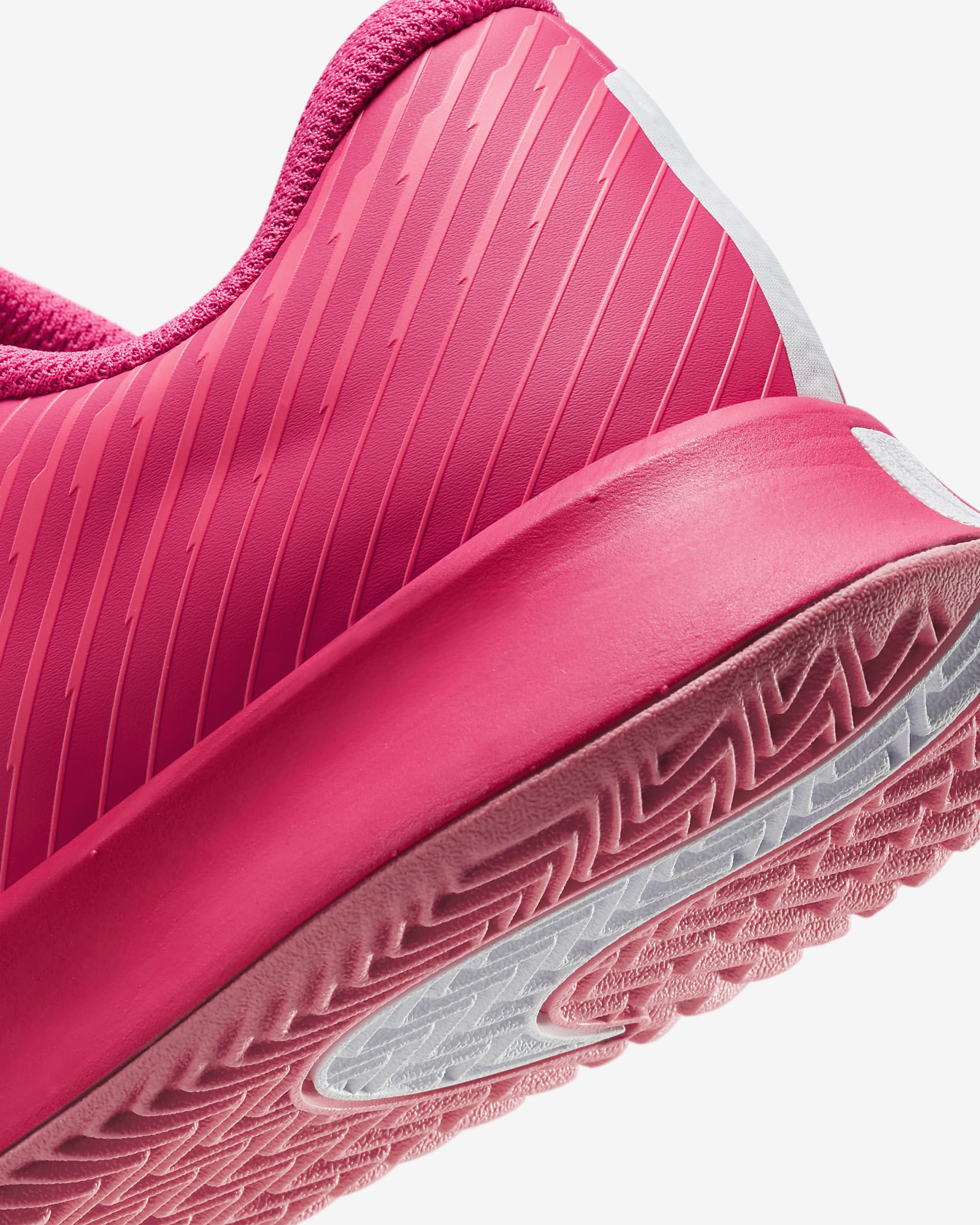 NikeCourt Air Zoom Vapor Pro 2 női teniszcipő salakra - Aster Pink/Hot Punch/Fehér