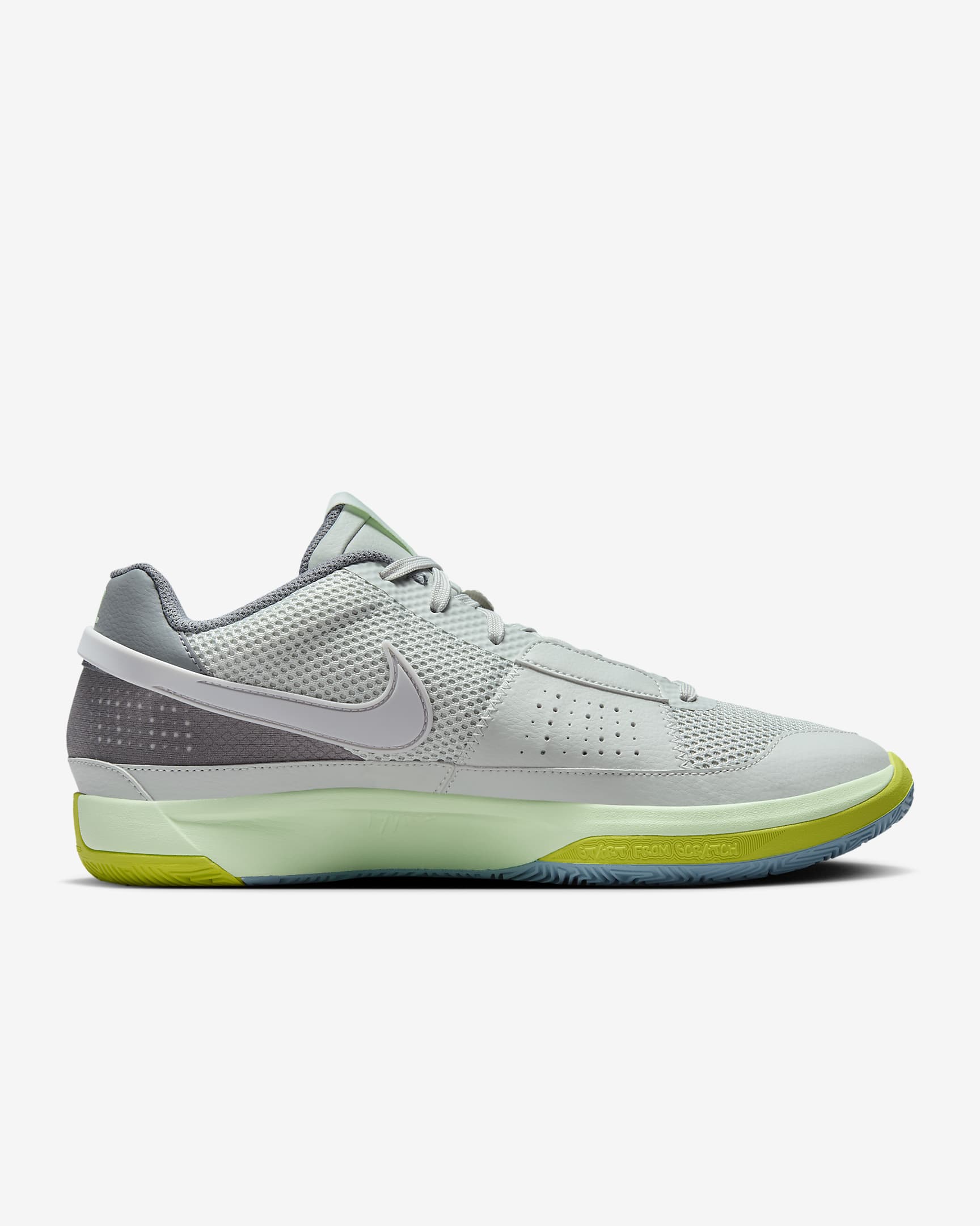 Ja 1 EP Basketball Shoes - Light Silver/Cyber/Cool Grey/Granite