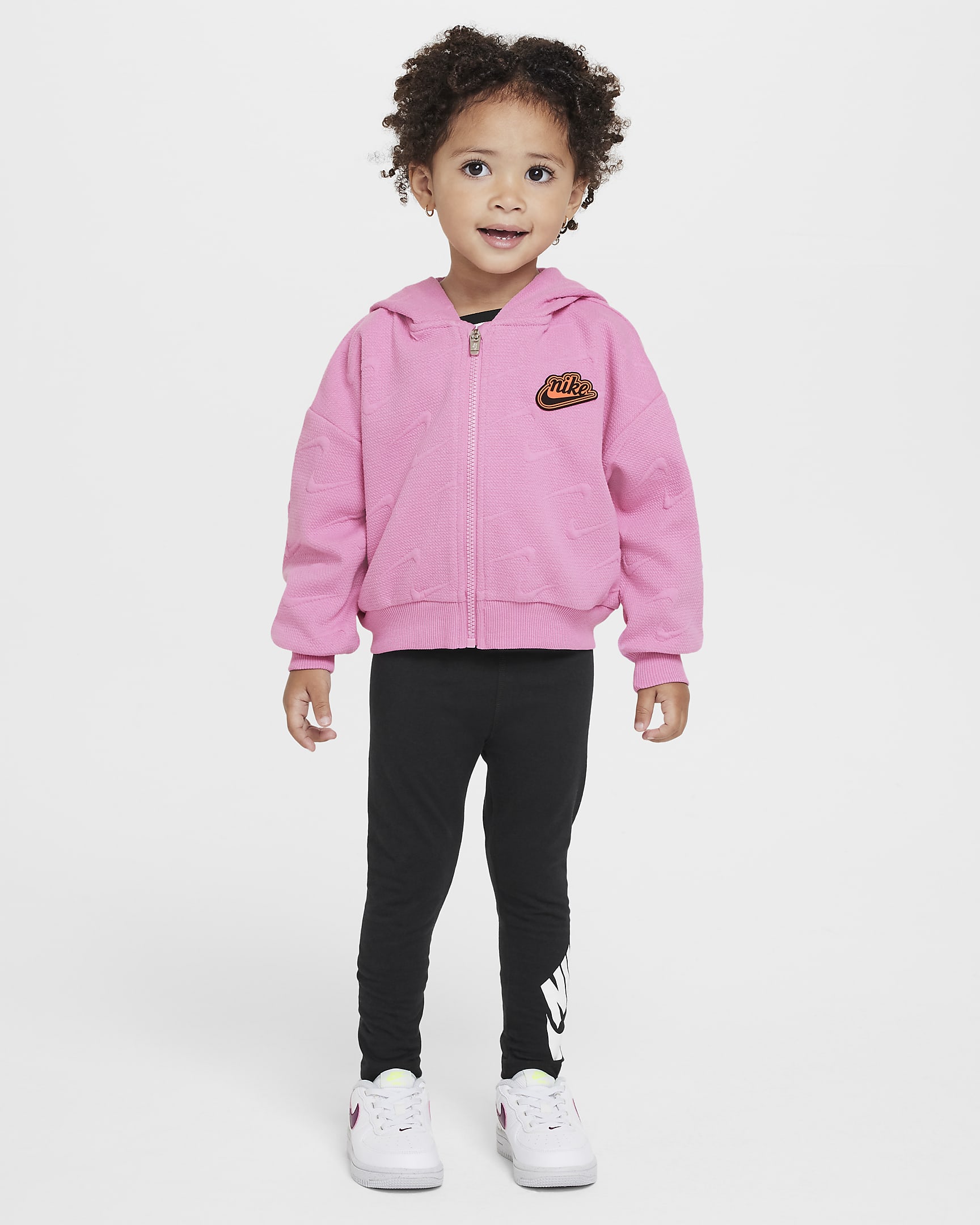 Nike New Impressions Toddler Full-Zip Hoodie - Magic Flamingo