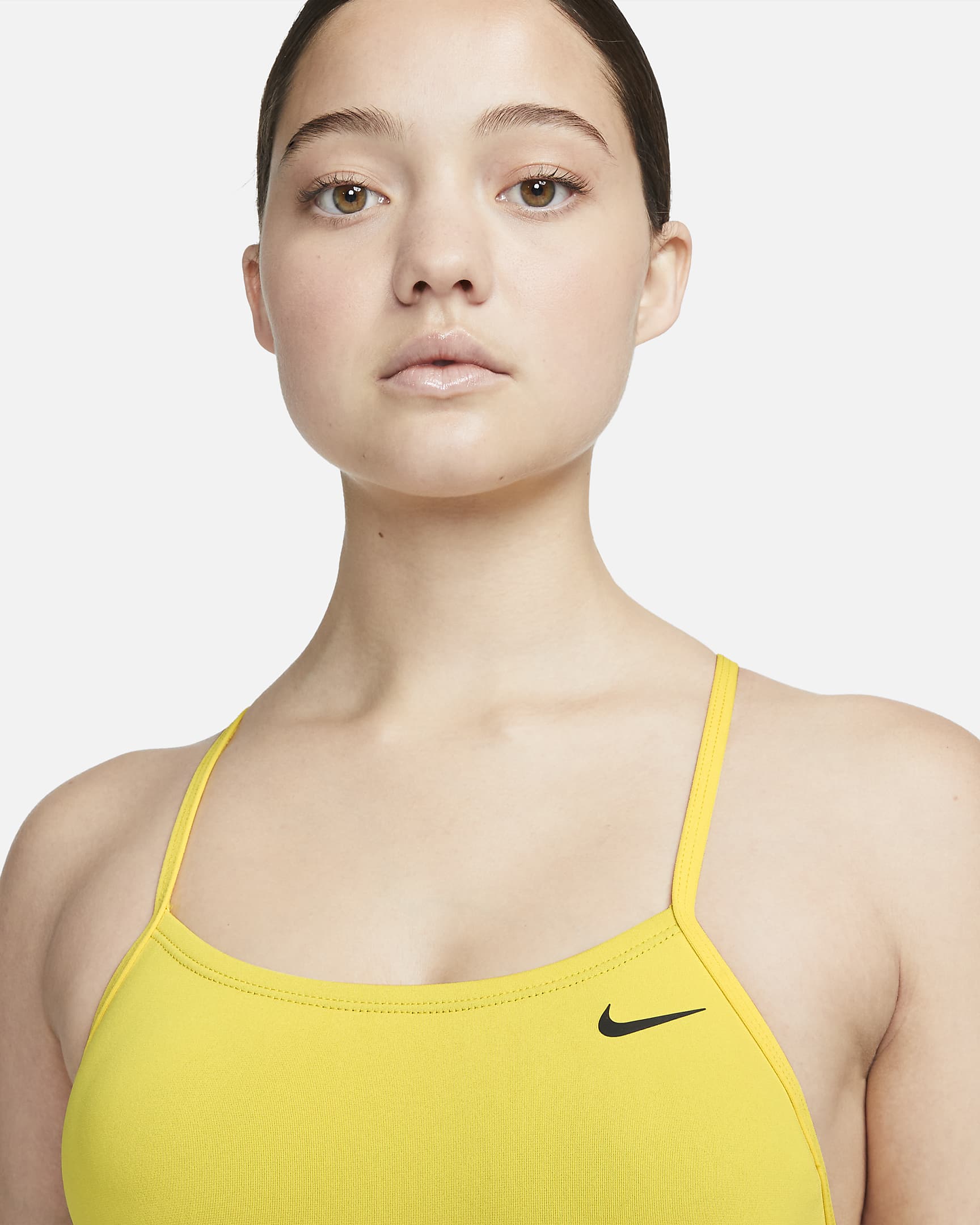 Nike Swim Women's Lace-Up Tie-Back One-Piece Swimsuit. Nike.com