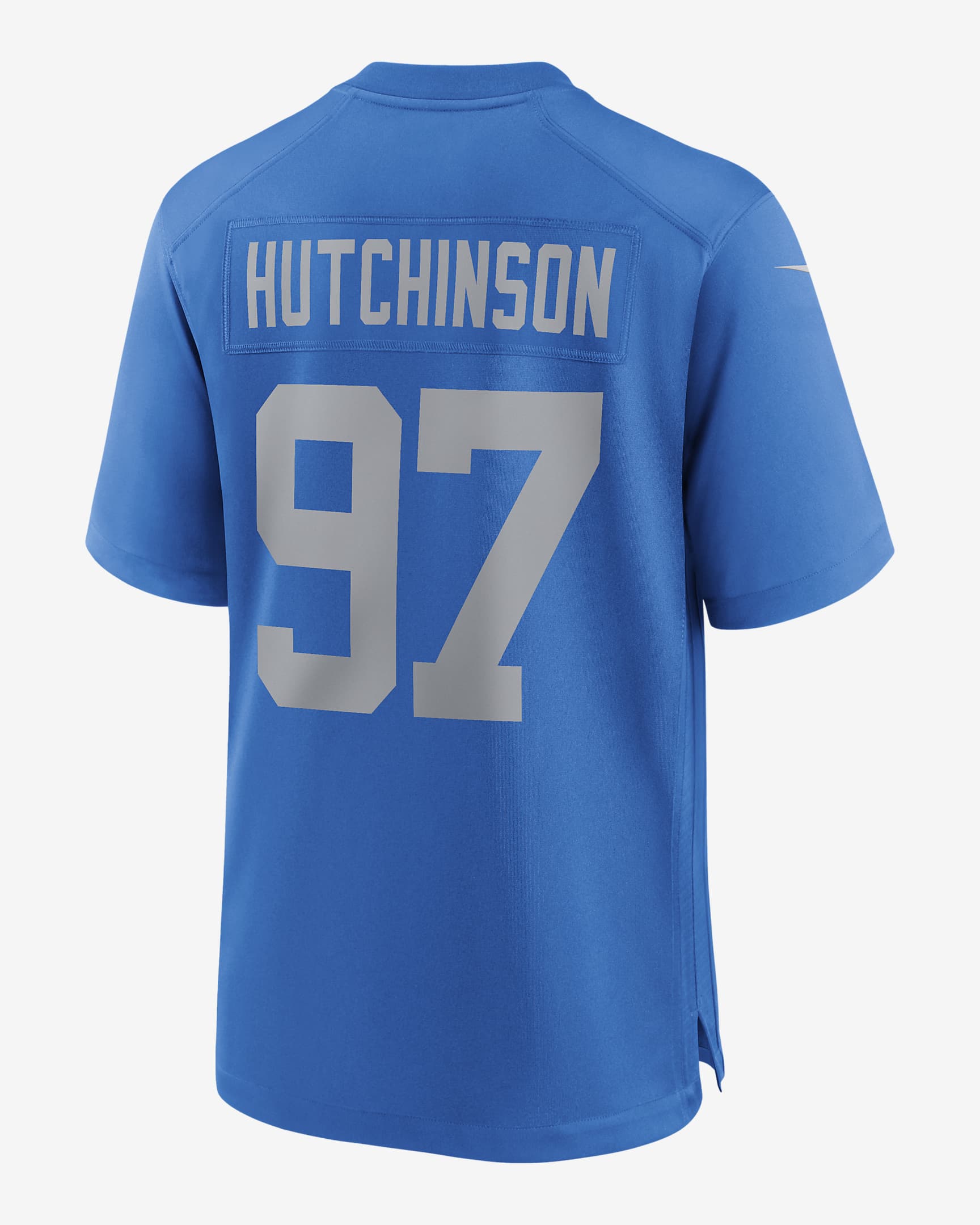 Aidan Hutchinson Detroit Lions Men's Nike NFL Game Football Jersey - Blue