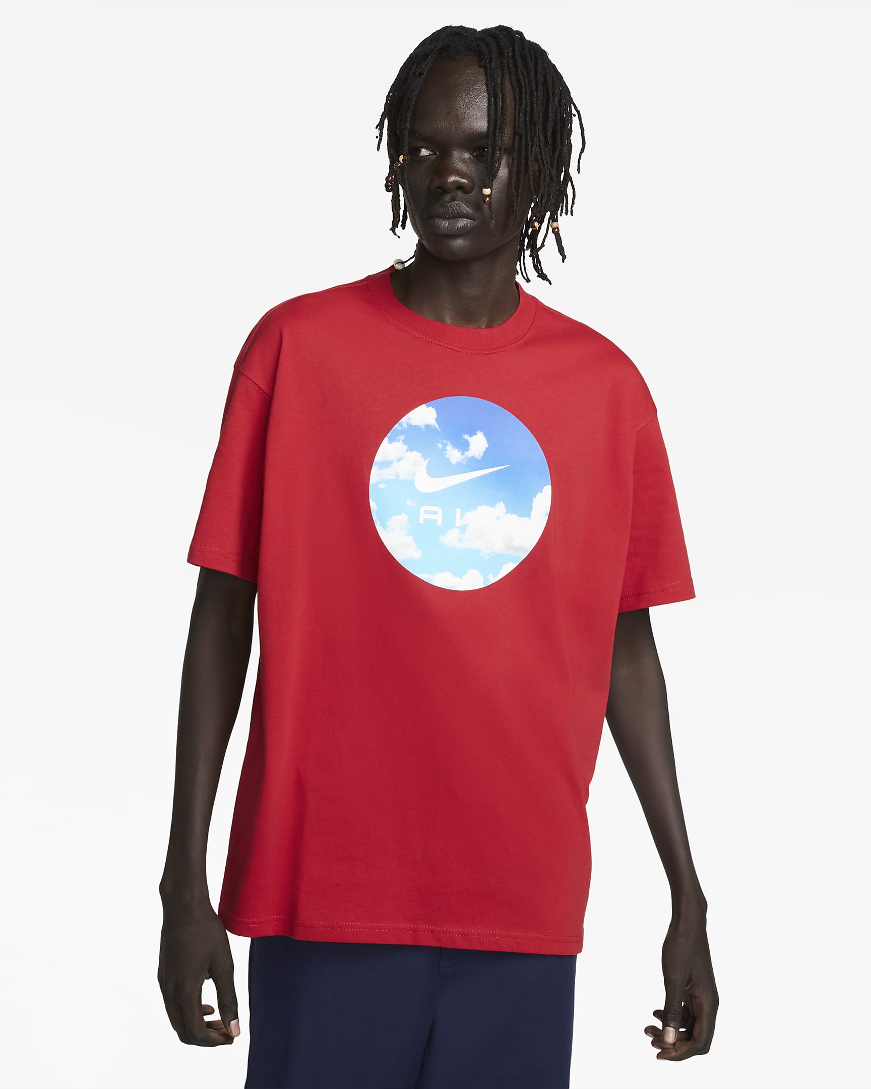 Nike Sportswear Men's Max90 T-Shirt - Gym Red