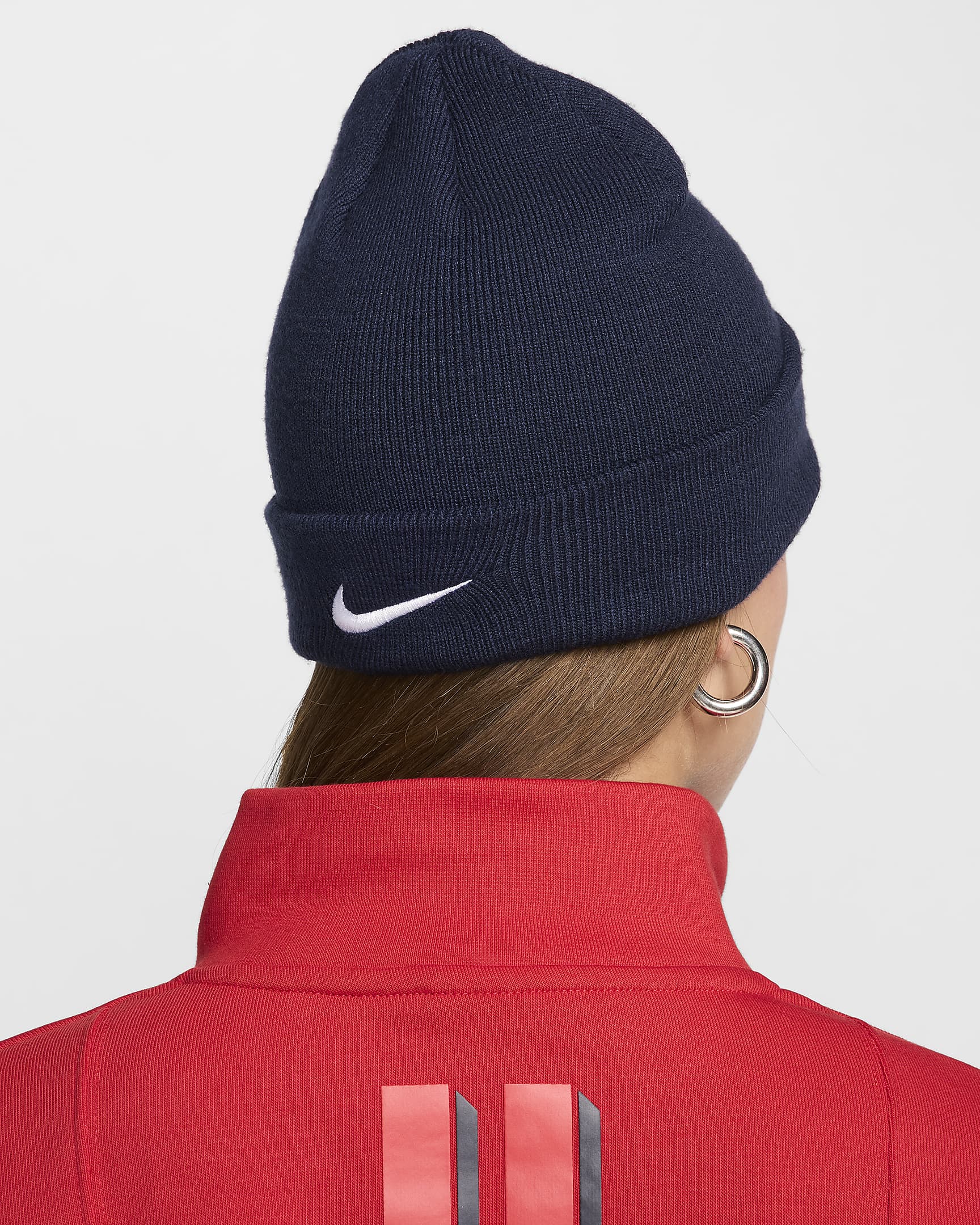 EUA Terra Gorra de punt Nike - Obsidian/Blanc