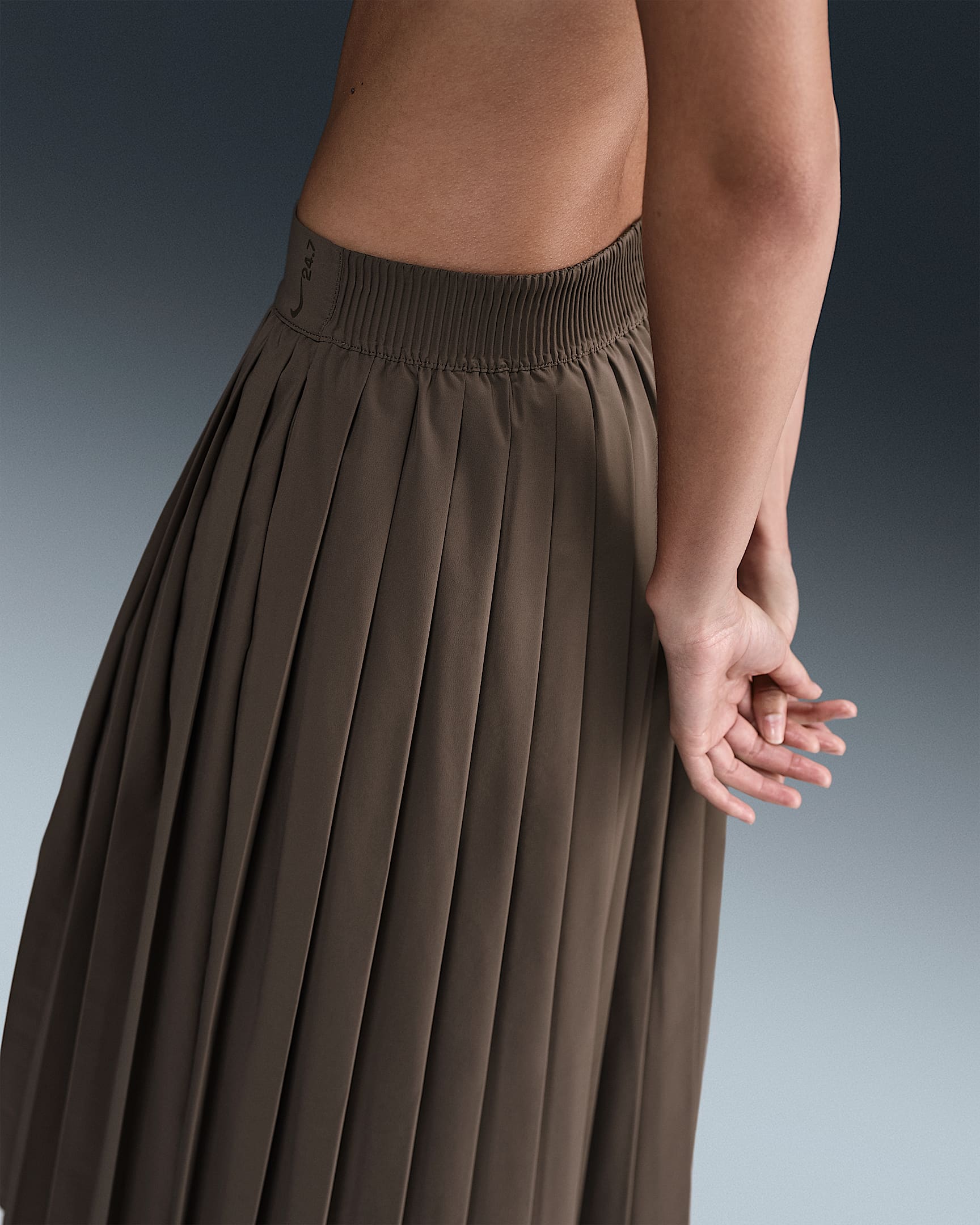 pleated nike skirt