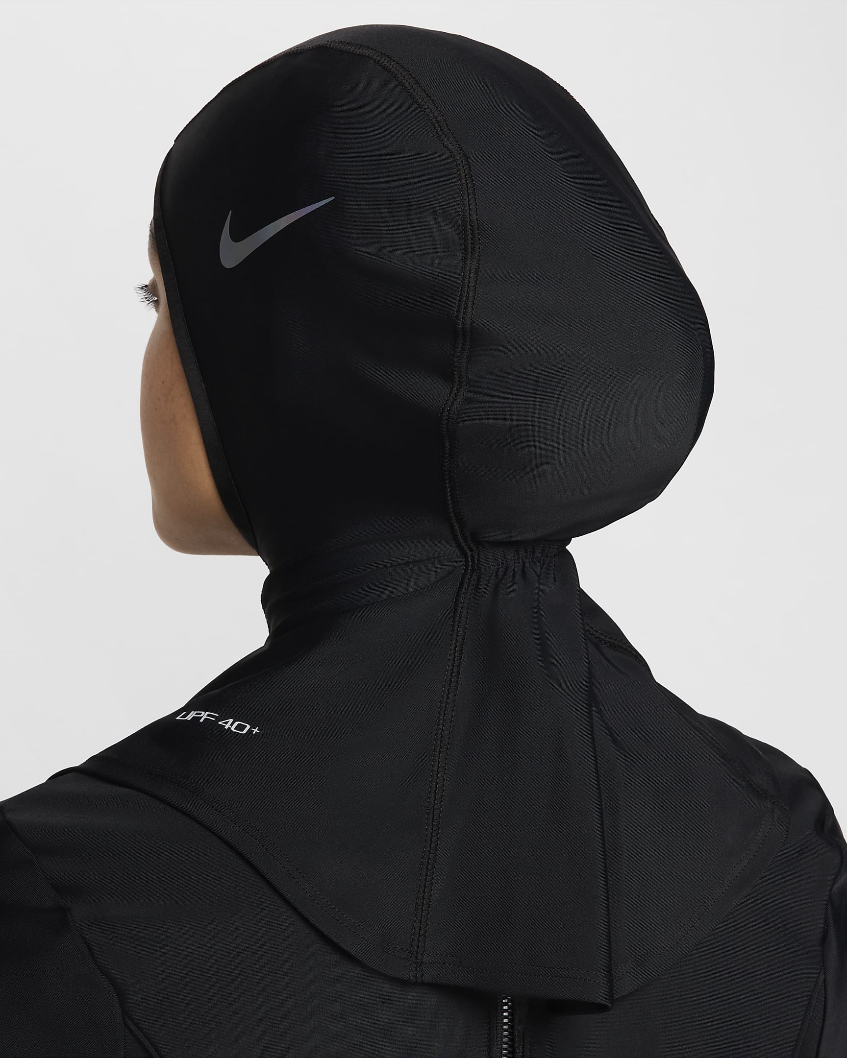 Hijab Nike Swim Victory pour femme - Noir/Noir