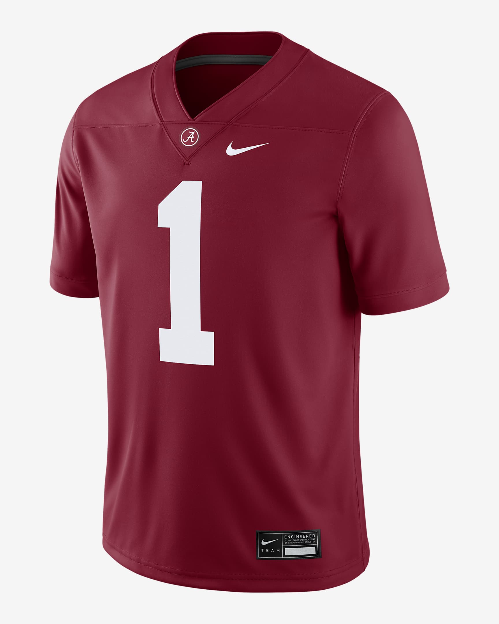 Alabama Crimson Tide Men's Nike Dri-FIT College Game Jersey - Team Crimson