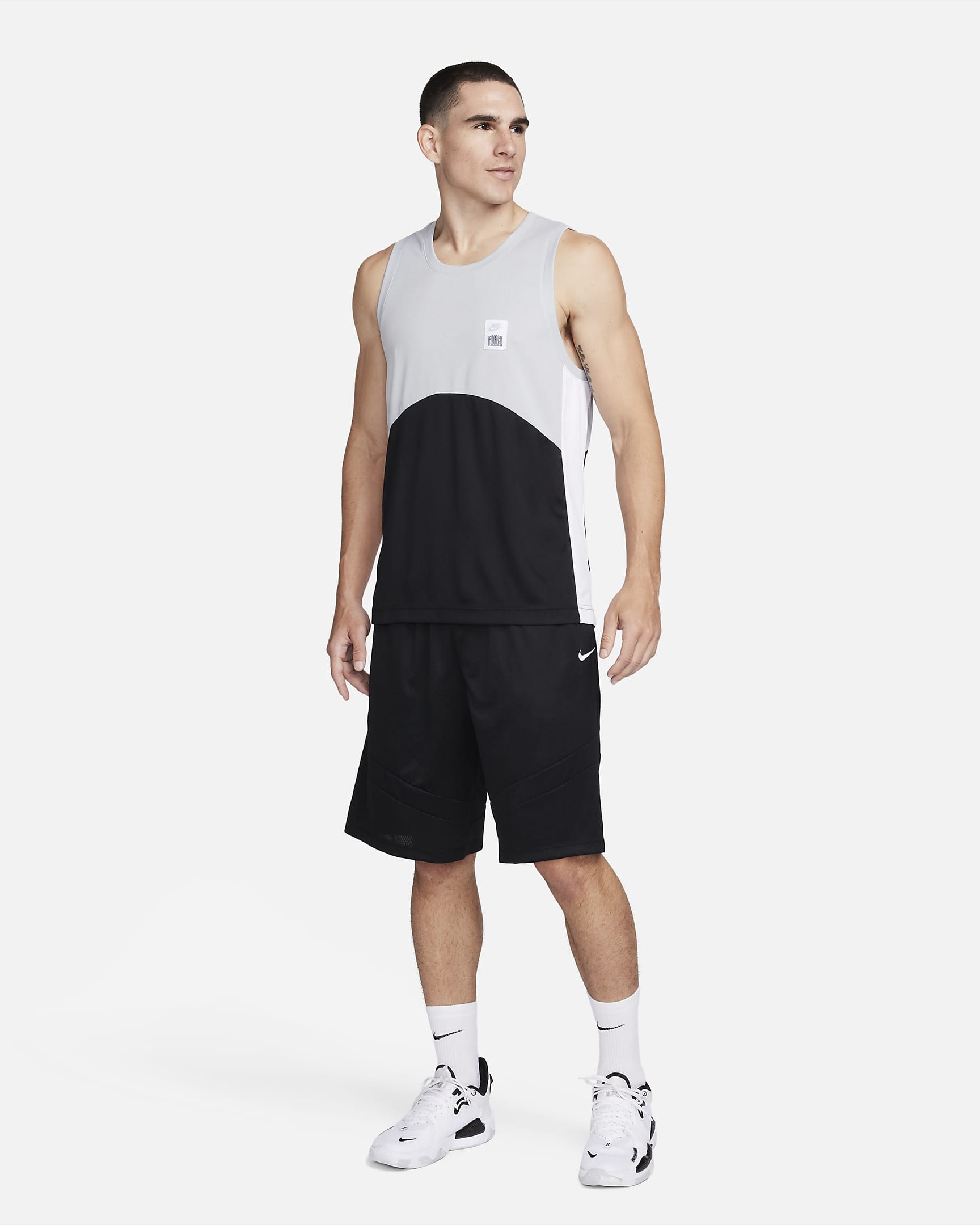 Nike Icon Dri-FIT Basketballshorts für Herren (ca. 30 cm) - Schwarz/Schwarz/Schwarz