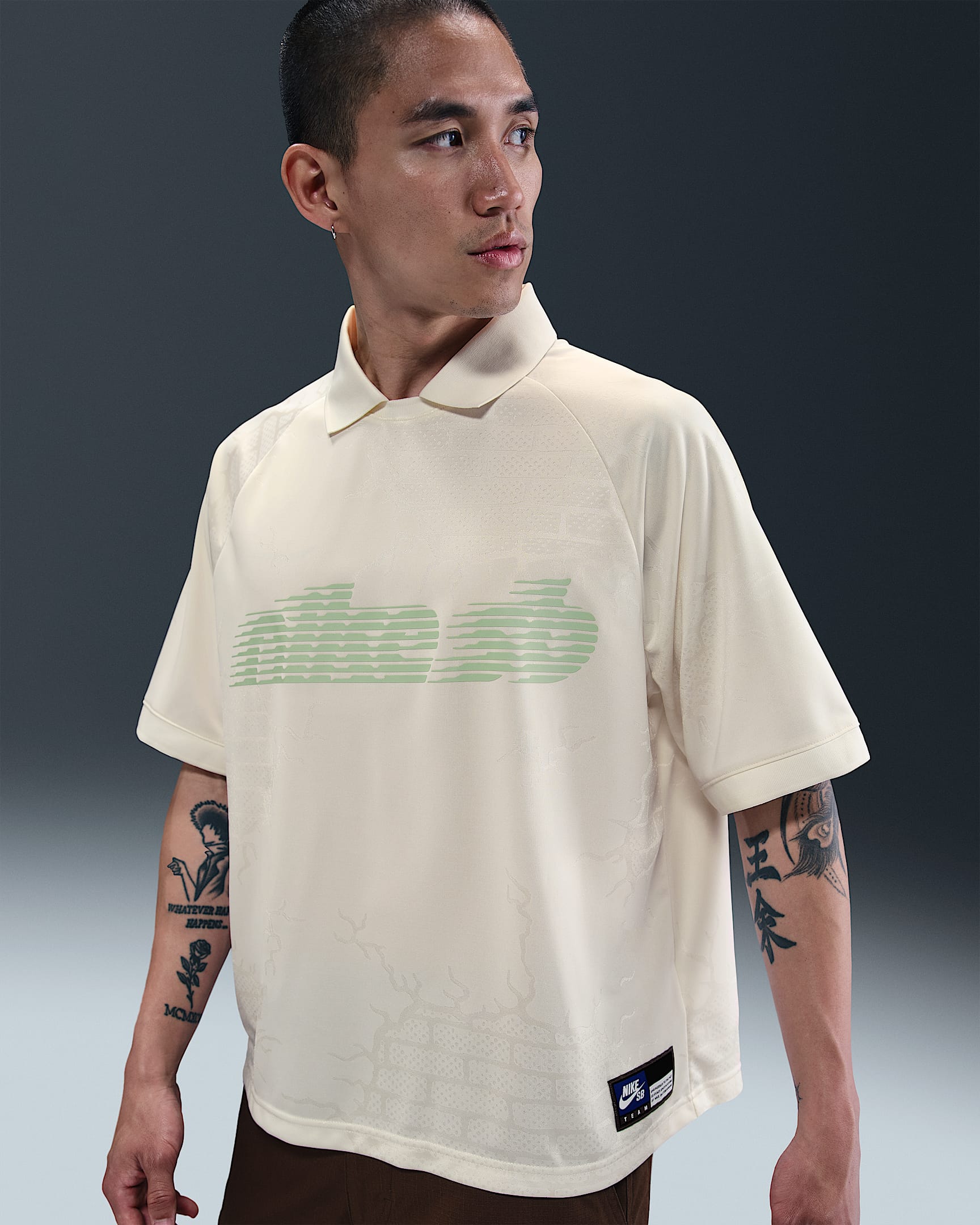 Nike SB Dri-FIT Jacquard Skate Top - Sail