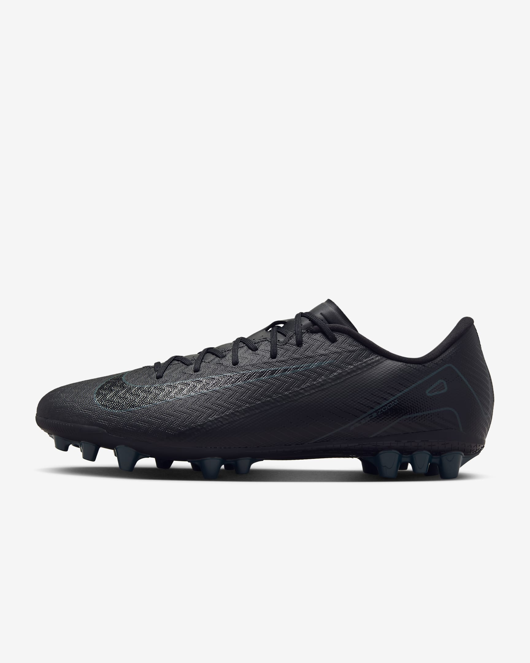 Chaussure de foot à crampons basse pour terrain synthétique Nike Mercurial Vapor 16 Academy - Noir/Deep Jungle/Noir