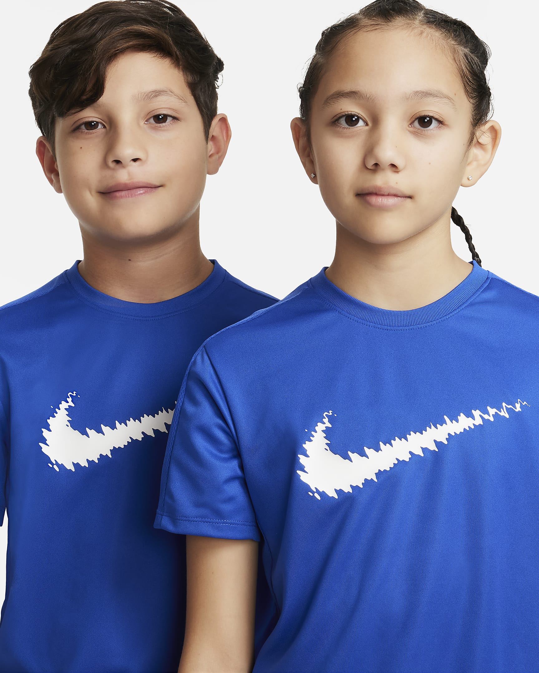 Nike Dri-FIT Trophy Older Kids' Graphic Short-Sleeve Training Top. Nike ID