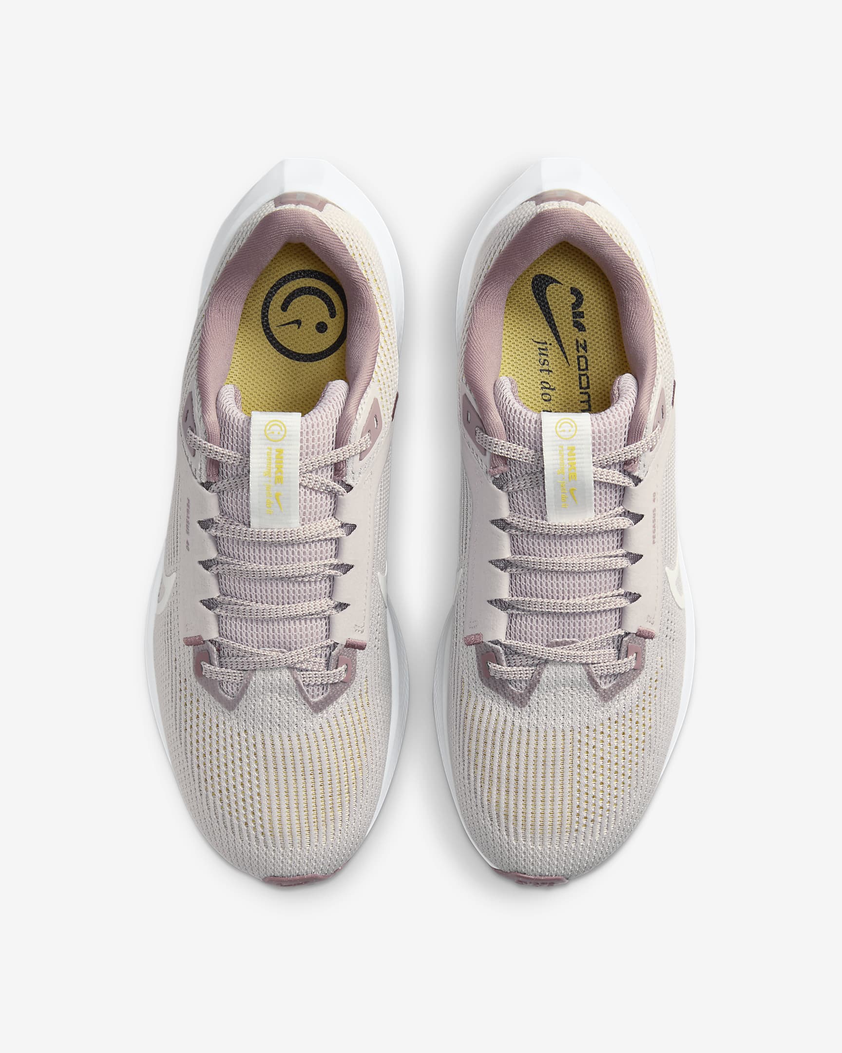 Nike Pegasus 40 Women's Road Running Shoes - Platinum Violet/Smokey Mauve/Saturn Gold/Summit White