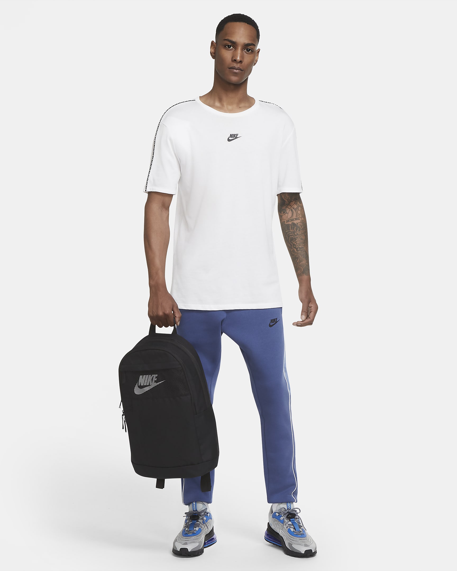 Ryggsäck Nike (21L) - Svart/Svart/Vit