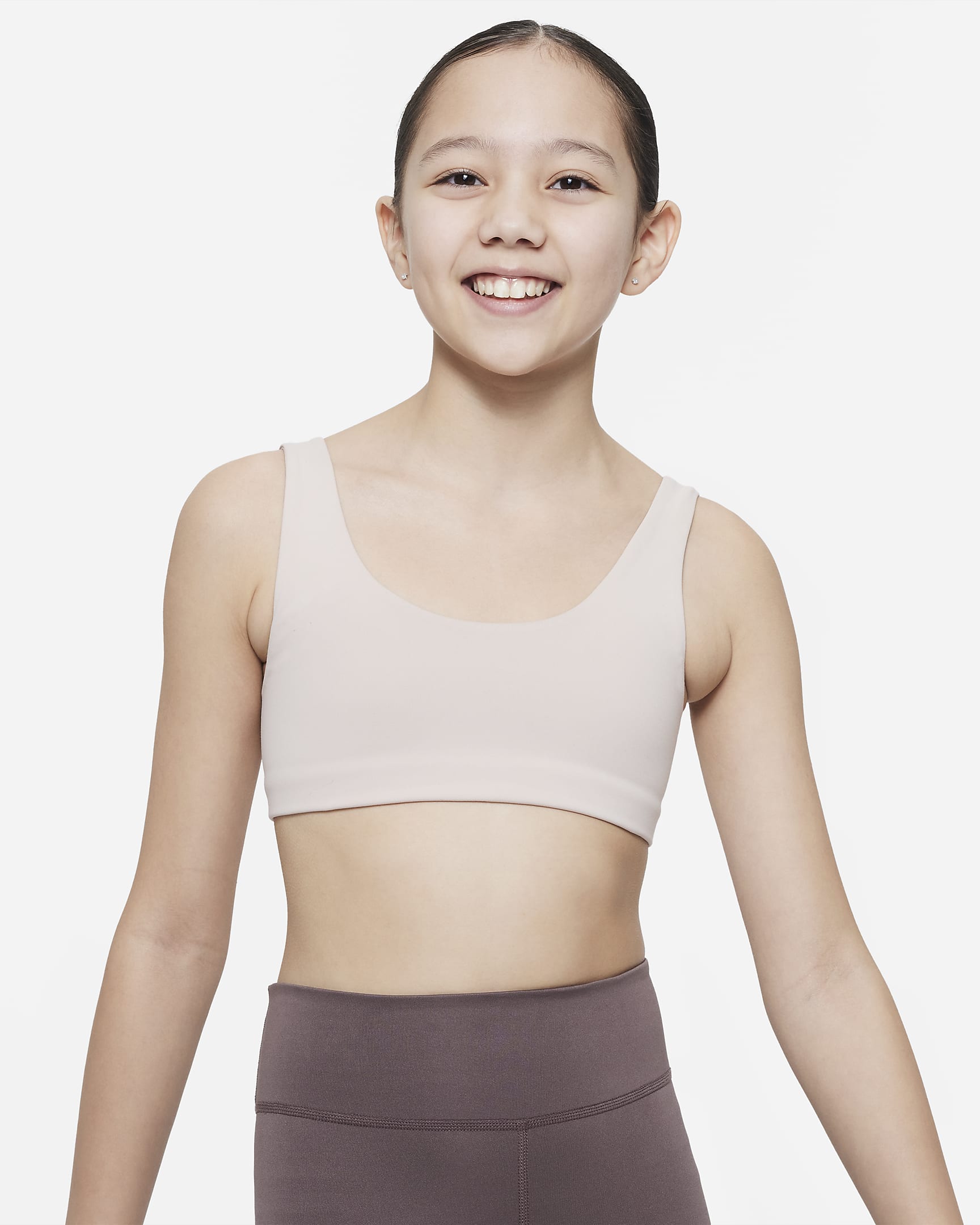 Nike Dri-FIT Alate All U Older Kids' (Girls') Sports Bra. Nike NO