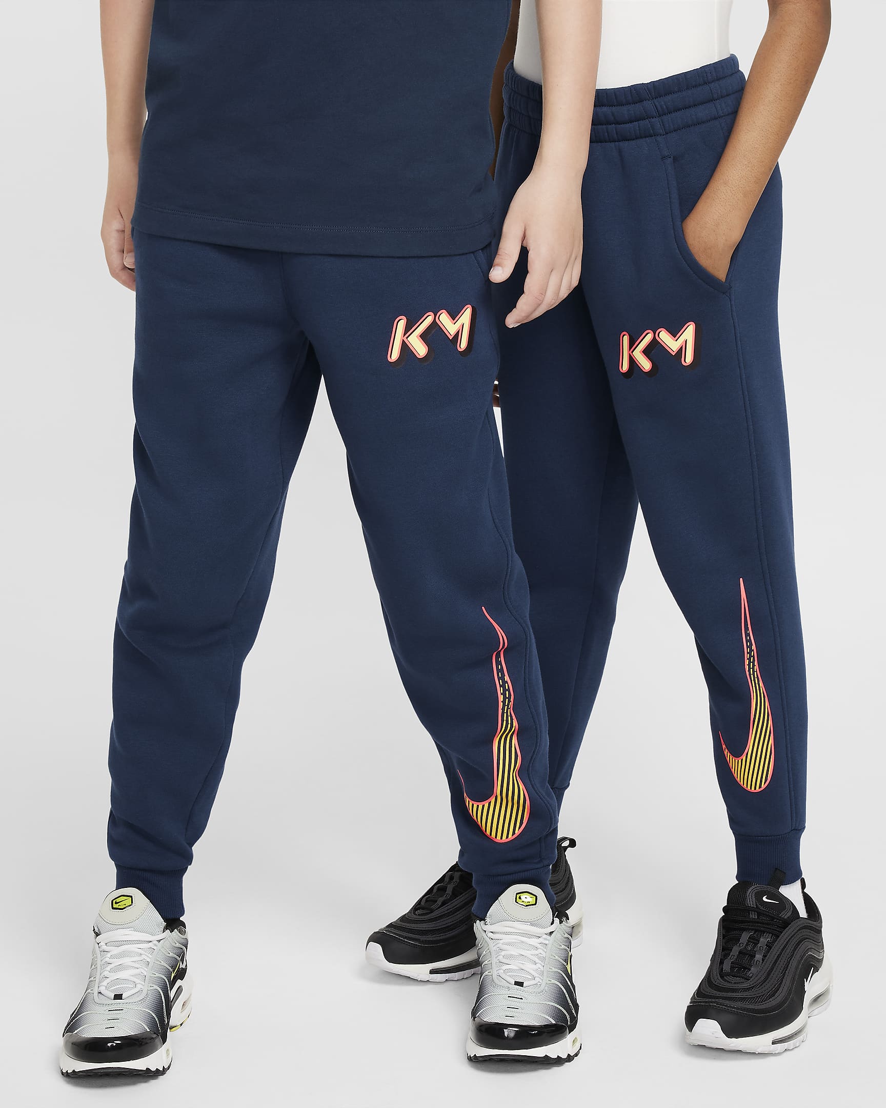 Kylian Mbappé Club Fleece Older Kids' Joggers - Armoury Navy