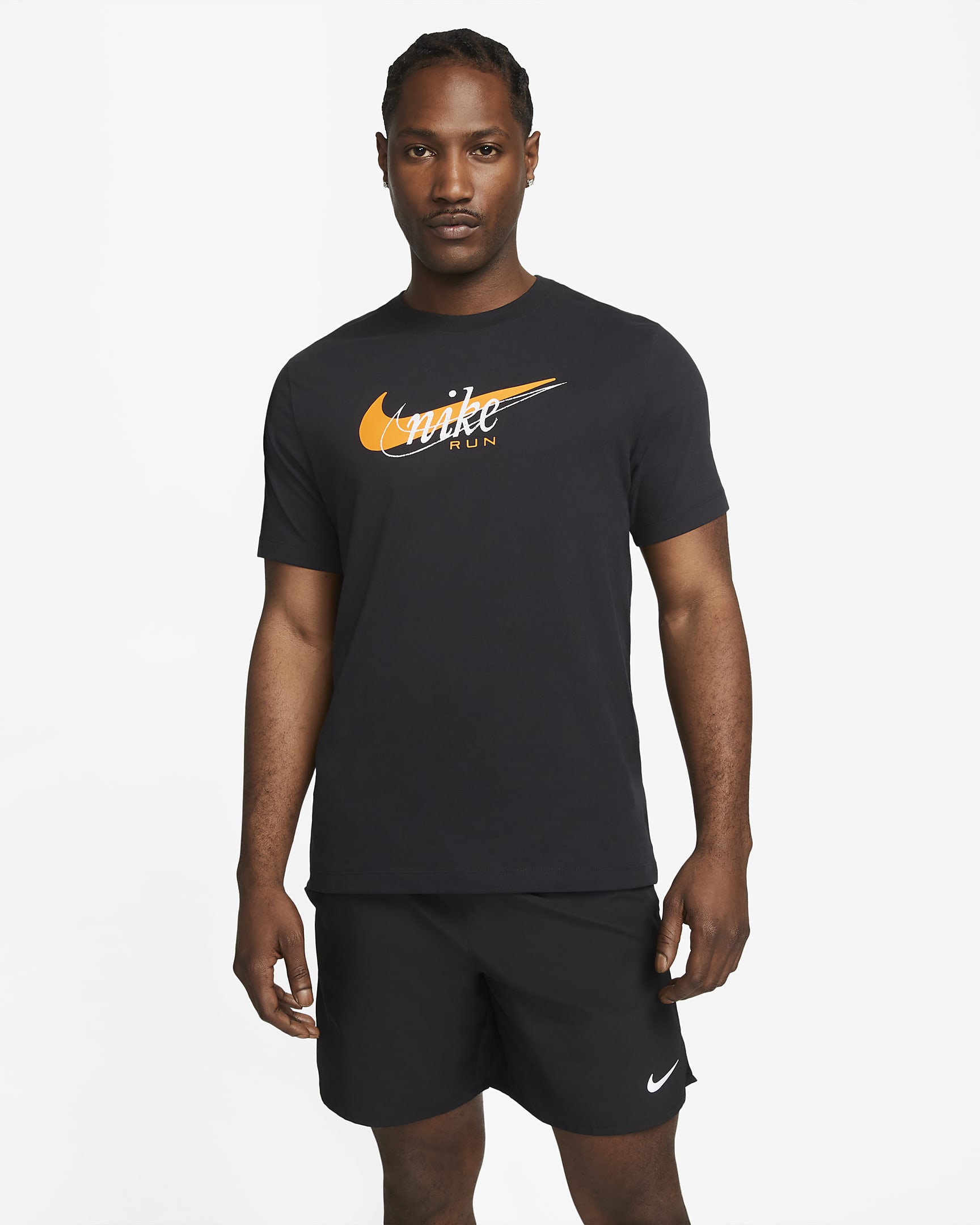 nike dri fit knit running shirt