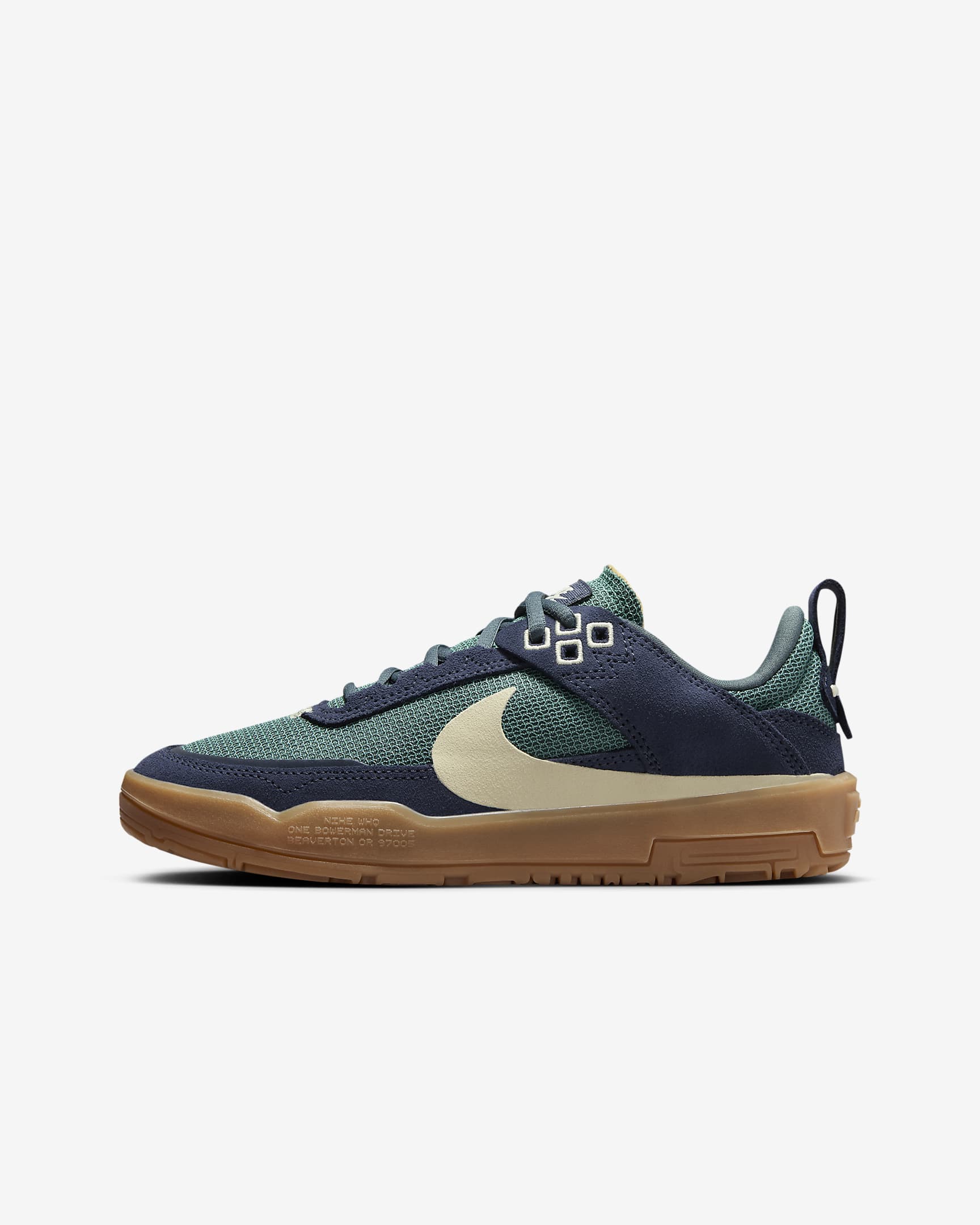 Scarpa da skateboard Nike SB Day One – Ragazzo/a - Thunder Blue/Vintage Green/Gum Light Brown/Alabaster