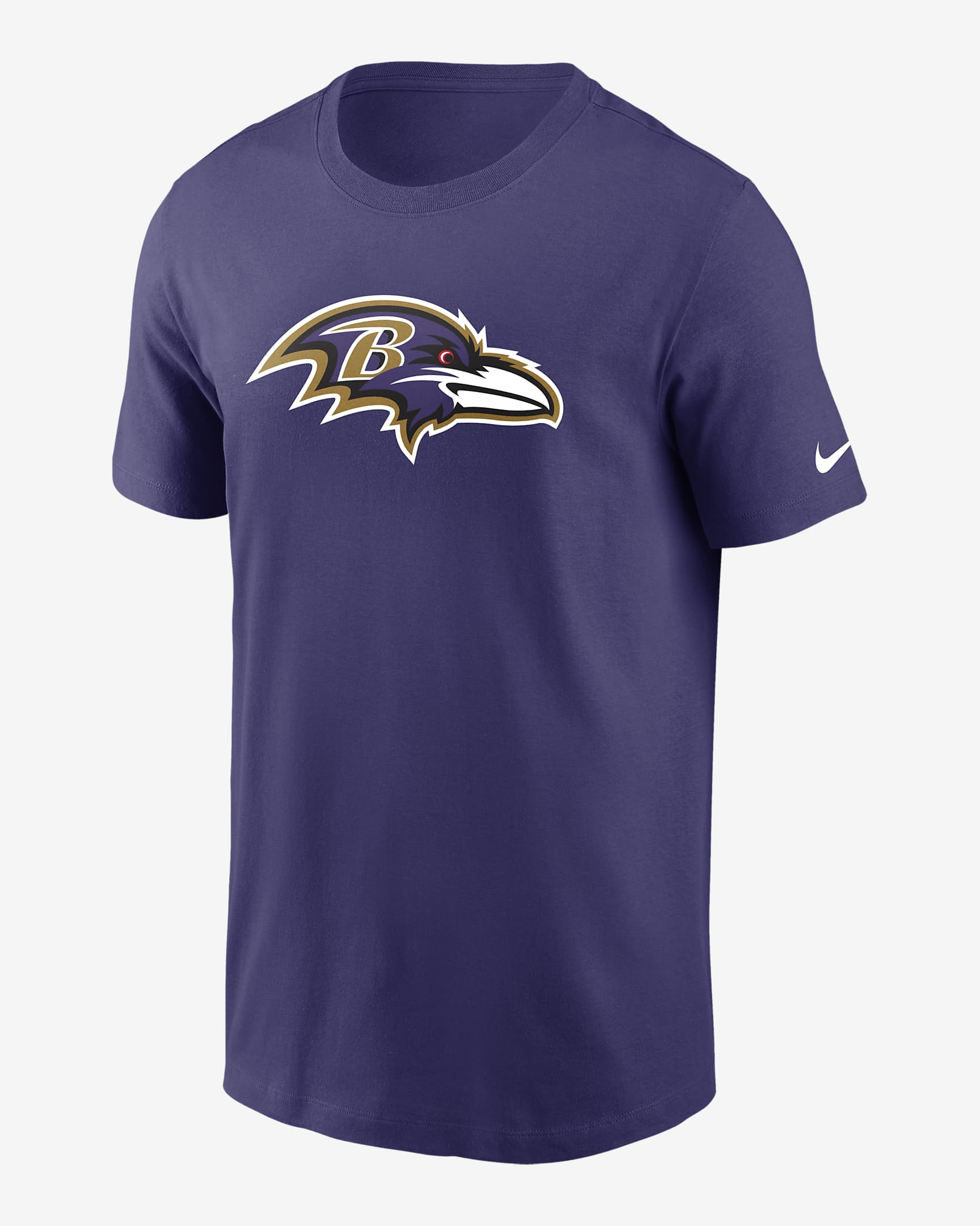 Nike Logo Essential (NFL Baltimore Ravens) Men's T-Shirt. Nike.com