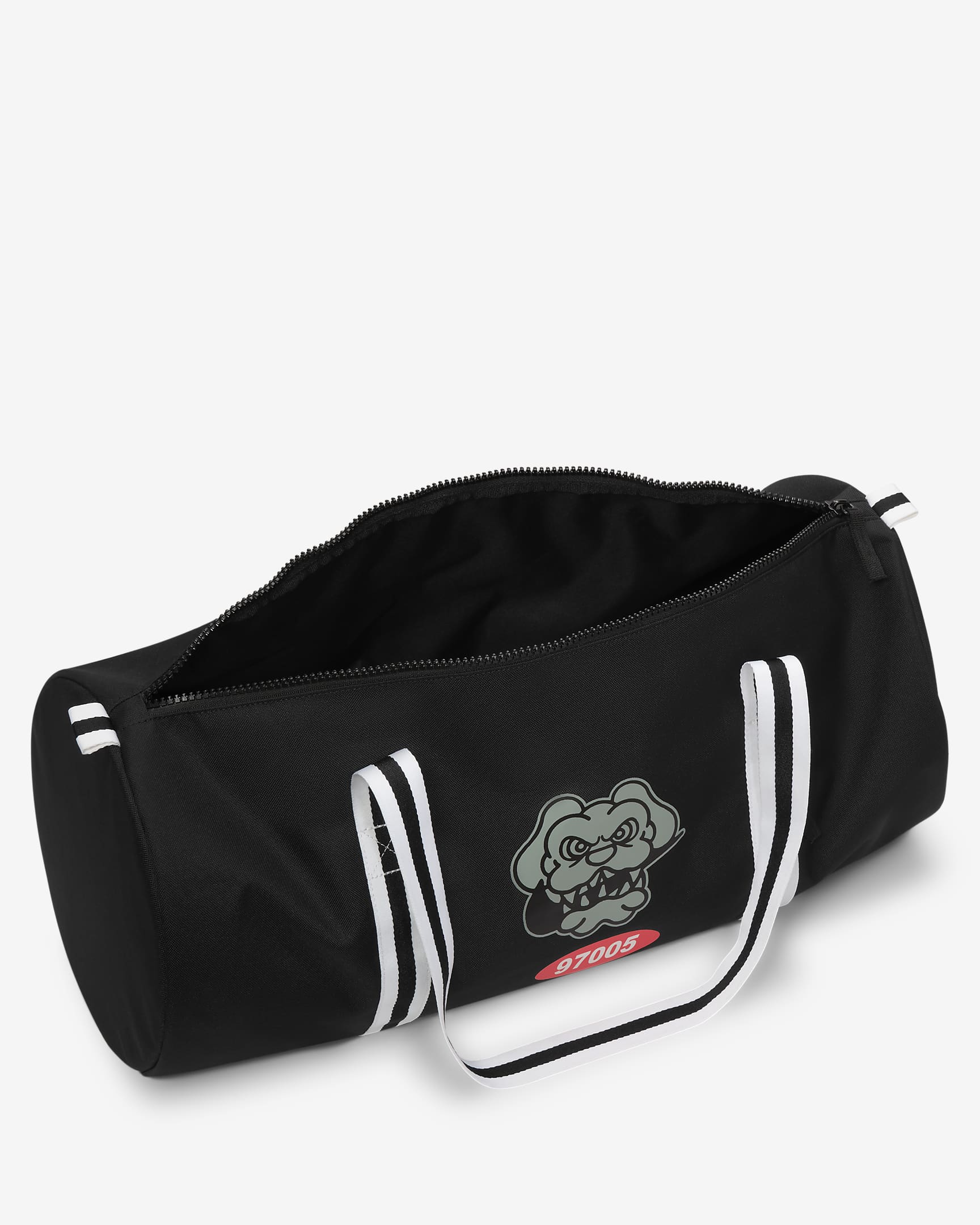 Nike Heritage Duffel Bag (30L) - Black/Black/Mica Green