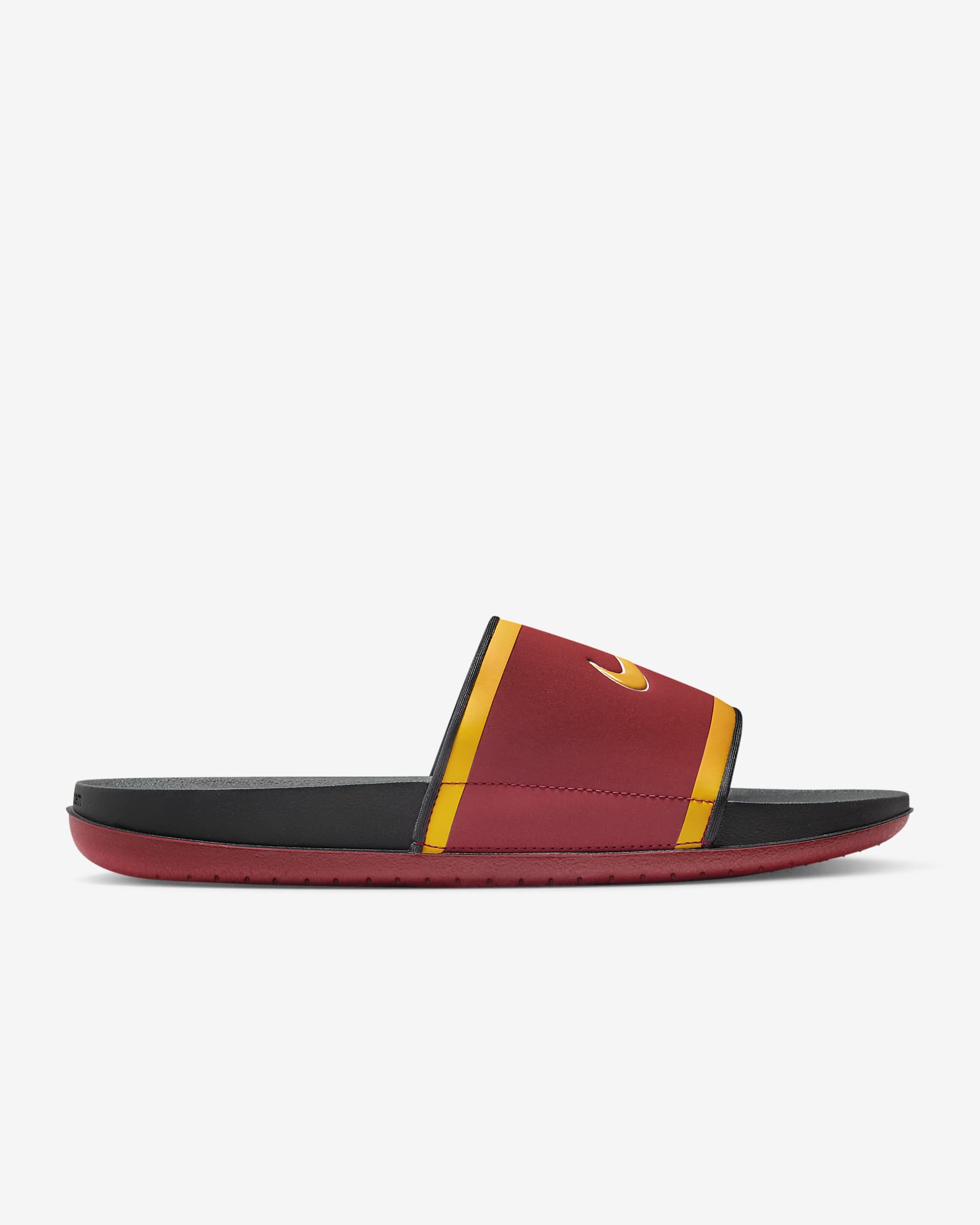 Nike College Offcourt (USC) Slides - Team Crimson/Dark Smoke Grey/University Gold