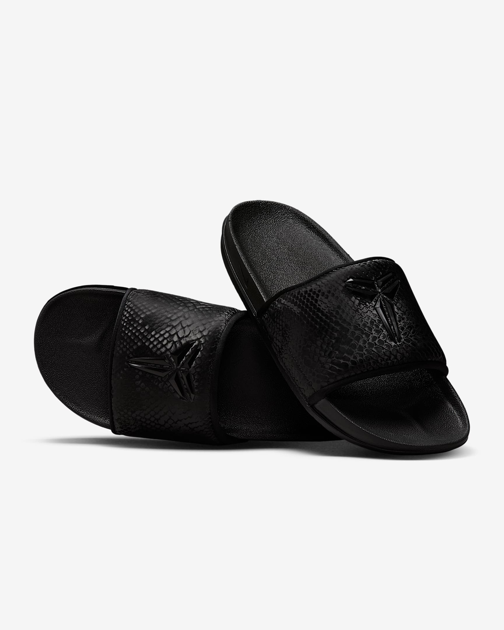 Kobe Offcourt Men's Slides - Black/Black