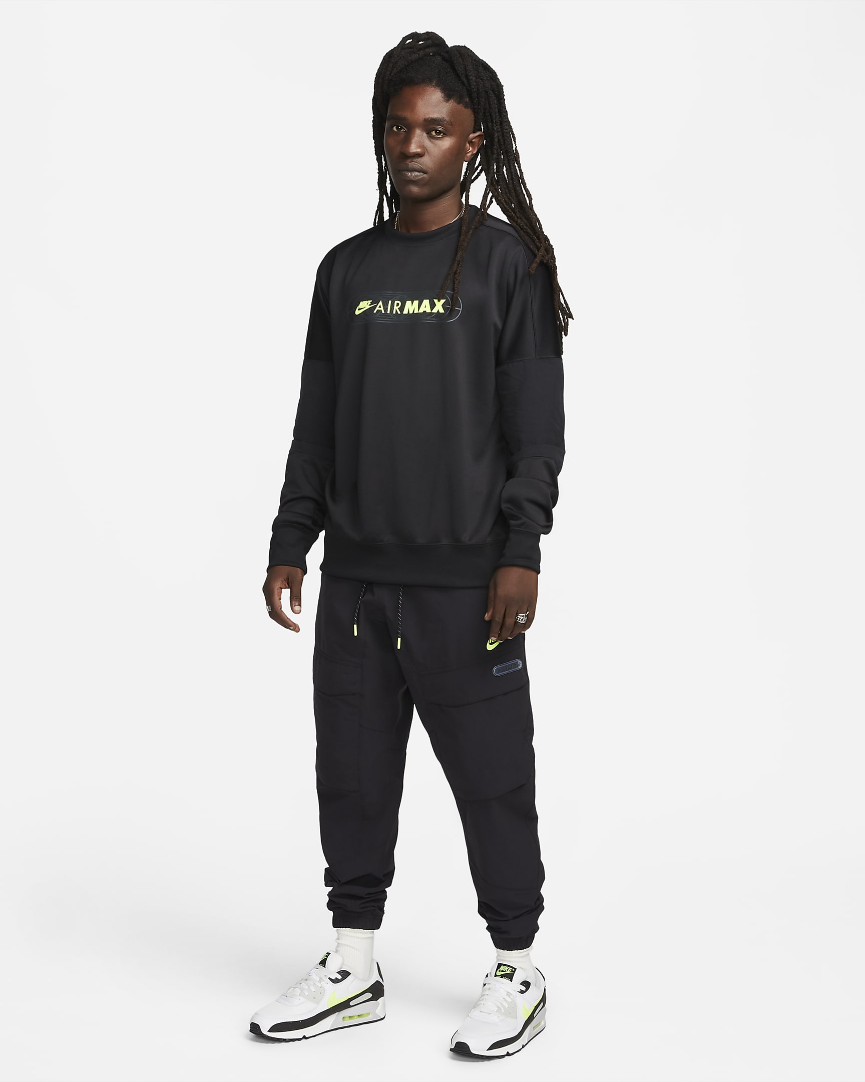 mens nike air crew sweatshirt