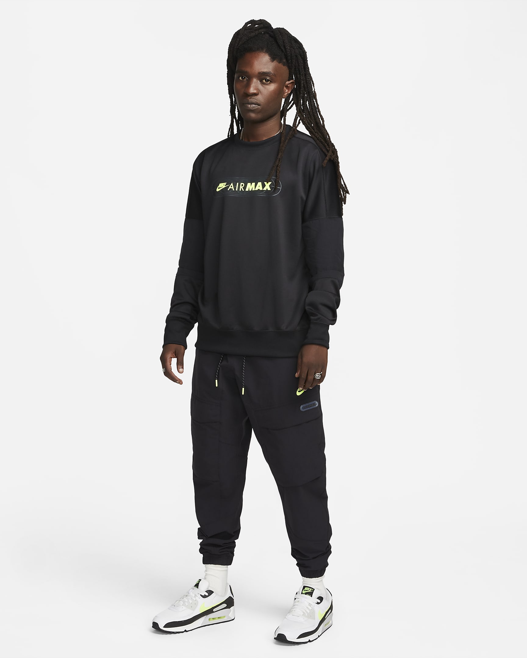 Nike Sportswear Air Max Men's Crew-Neck Sweatshirt. Nike UK