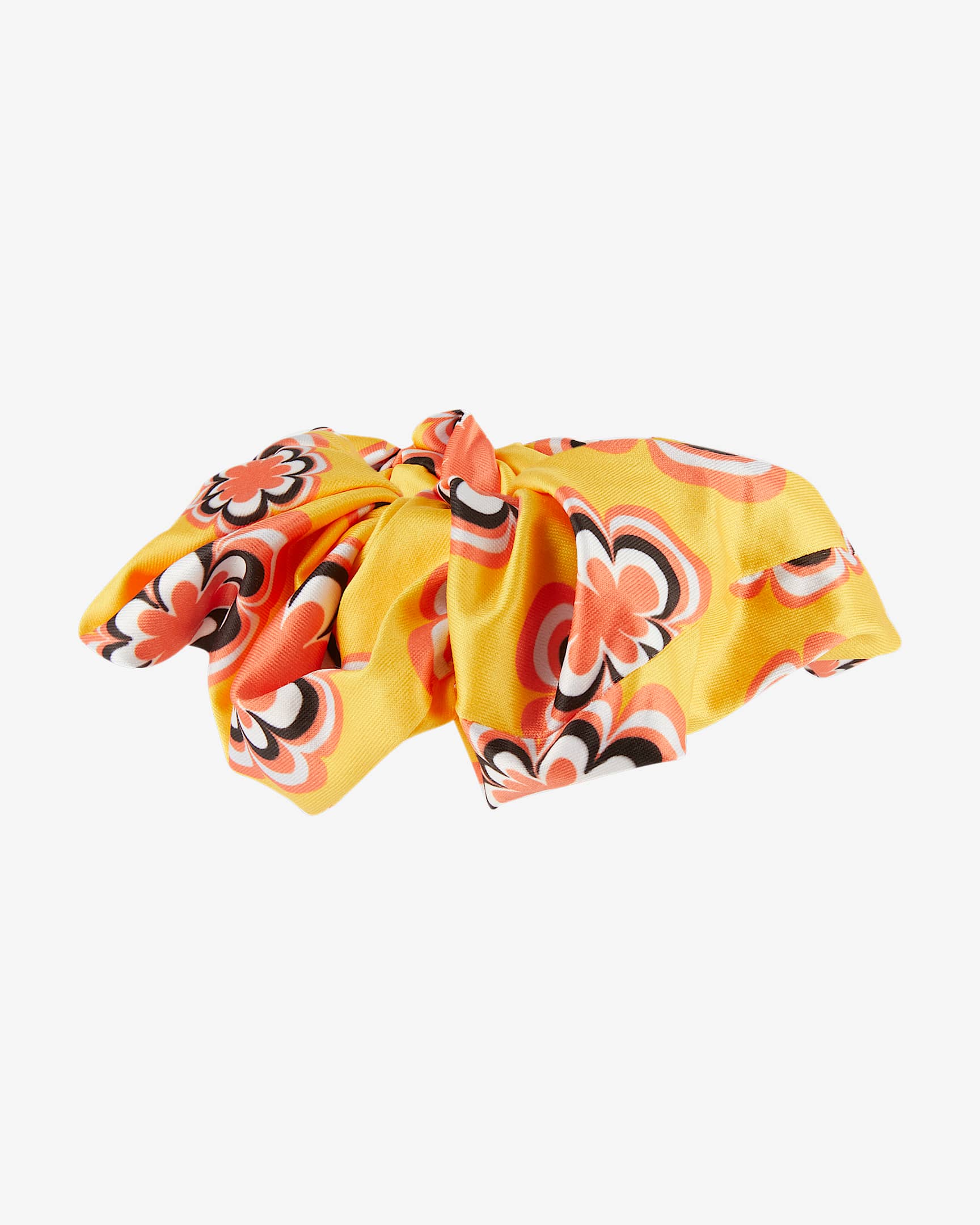 Scrunchie estampado Nike (Grande) - Limón pulso