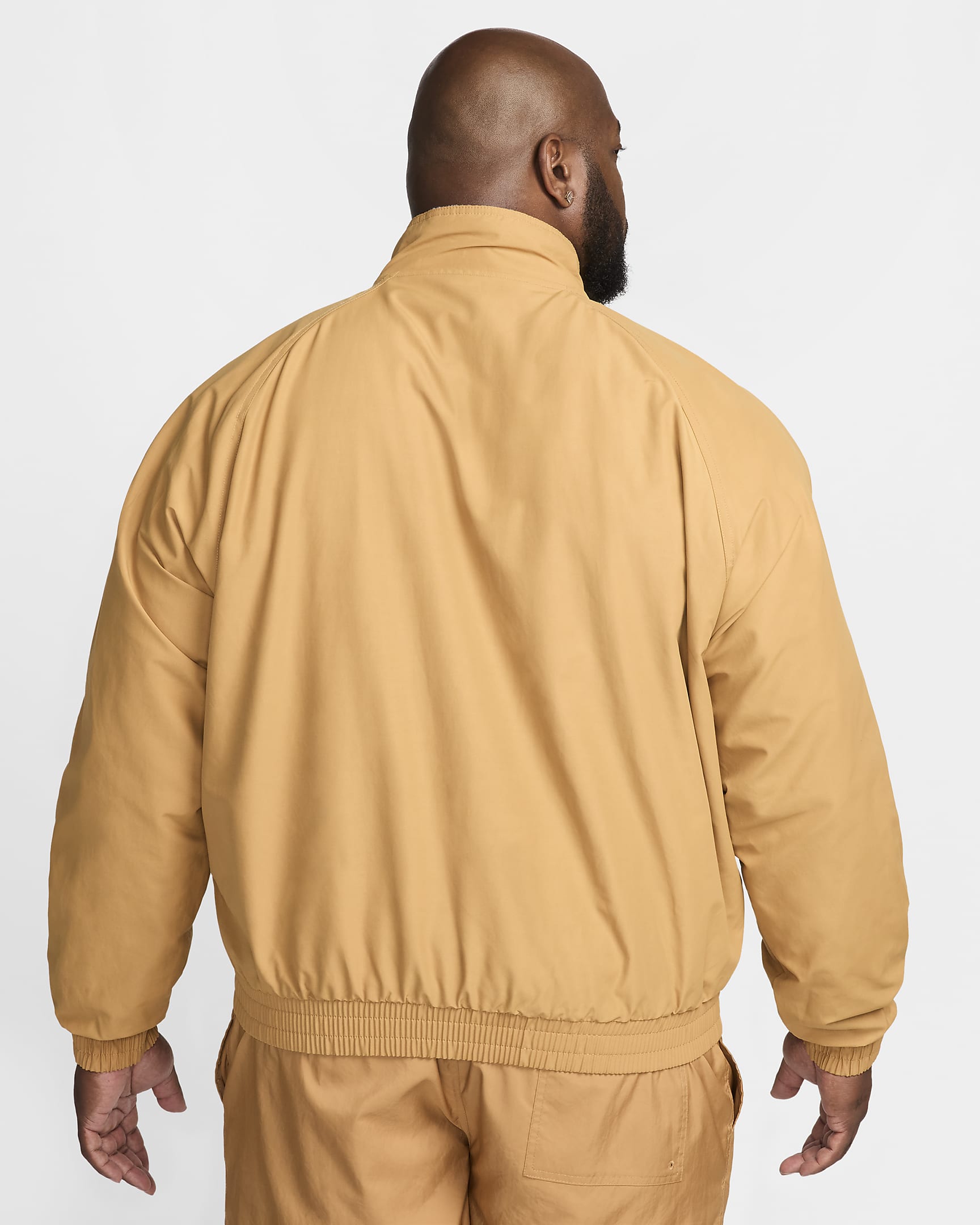 Nike Club Futura Men's Jacket - Flax/White