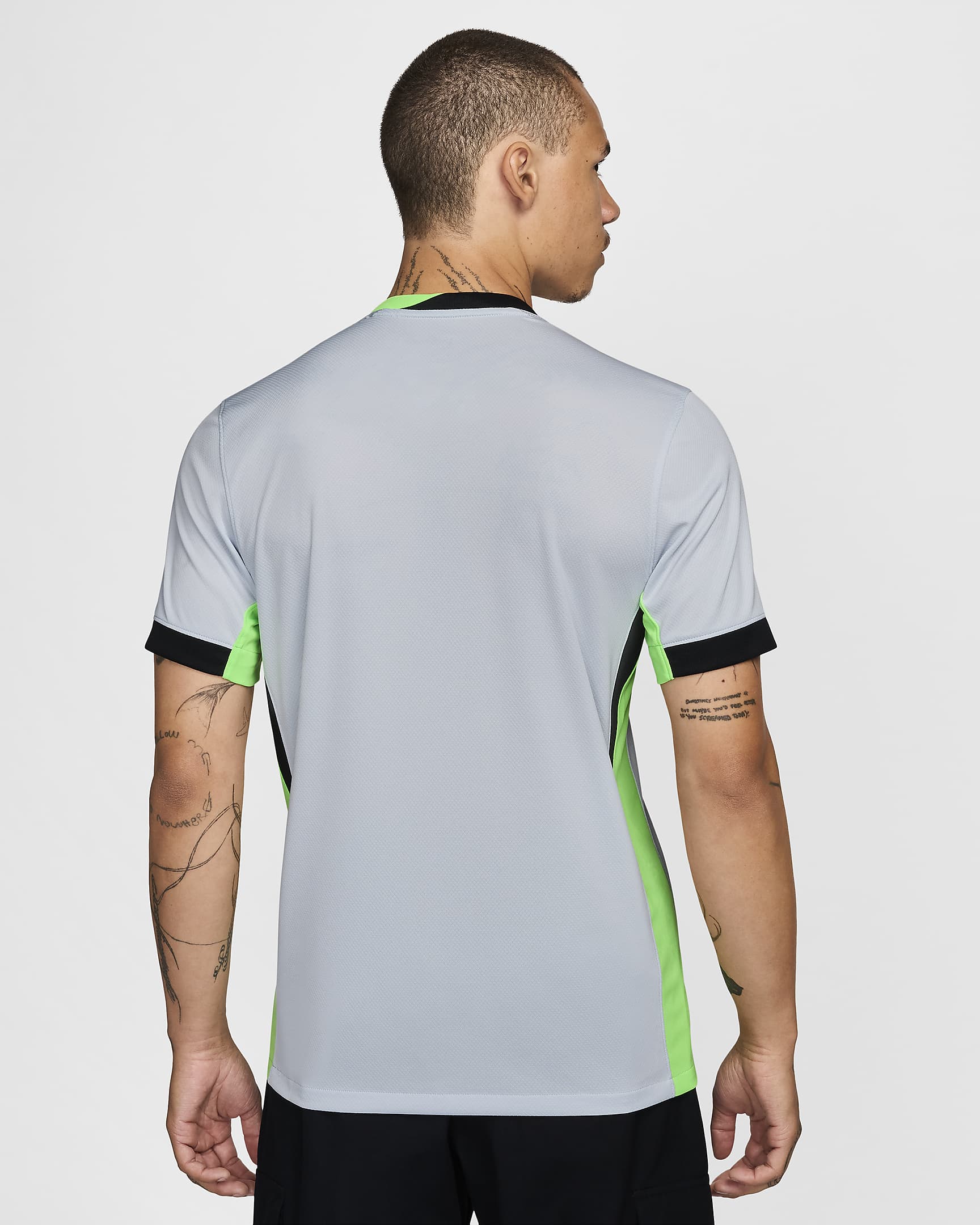 Tercera equipación Stadium VfL Wolfsburgo 2024/25 Camiseta de fútbol Replica Nike Dri-FIT - Hombre - Pure Platinum/Sub Lime/Negro/Negro