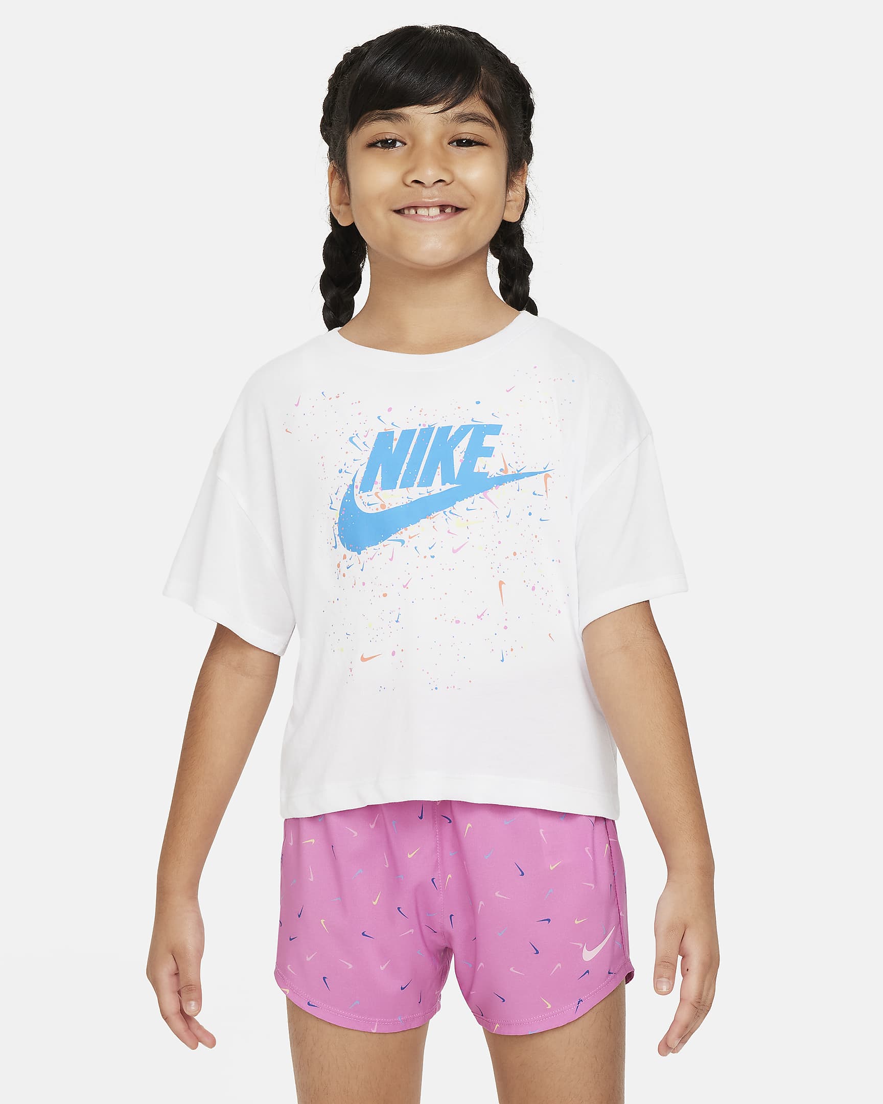 Nike Camiseta - Niño/a pequeño/a - Blanco