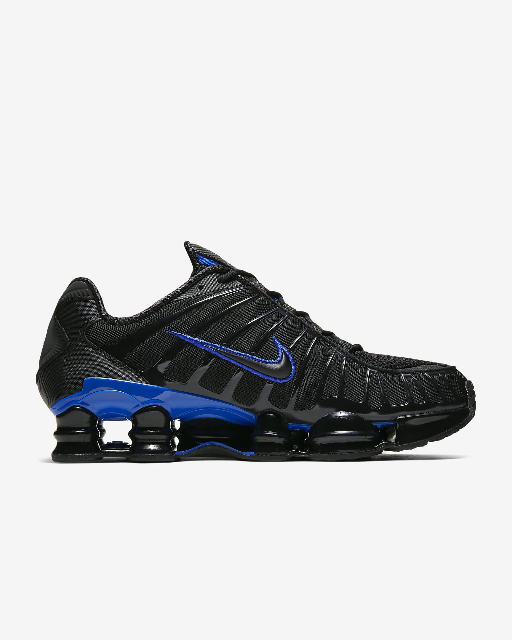 Nike Shox TL 男鞋 - 黑色/Racer Blue