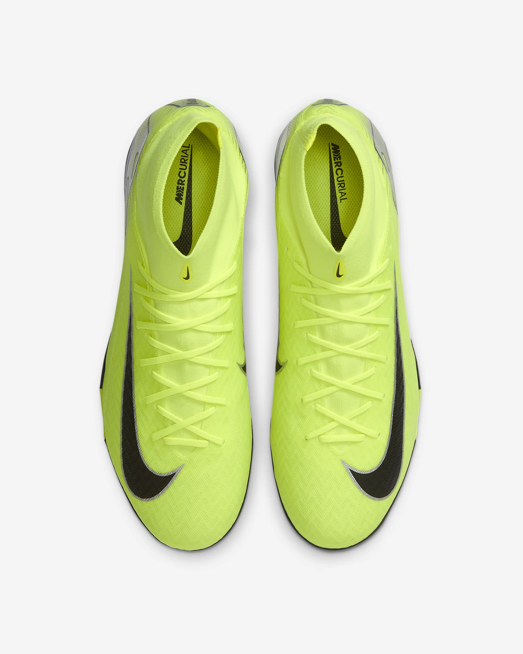 Nike Mercurial Superfly 10 Academy TF High-Top Football Shoes - Volt/Black