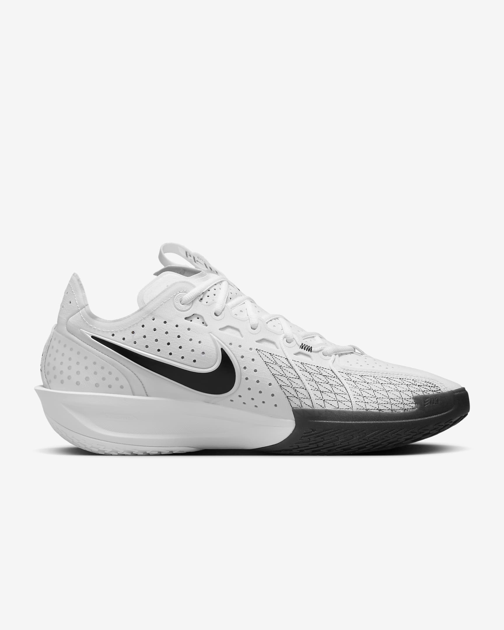 Nike G.T. Cut 3 Basketball Shoes - White/Black