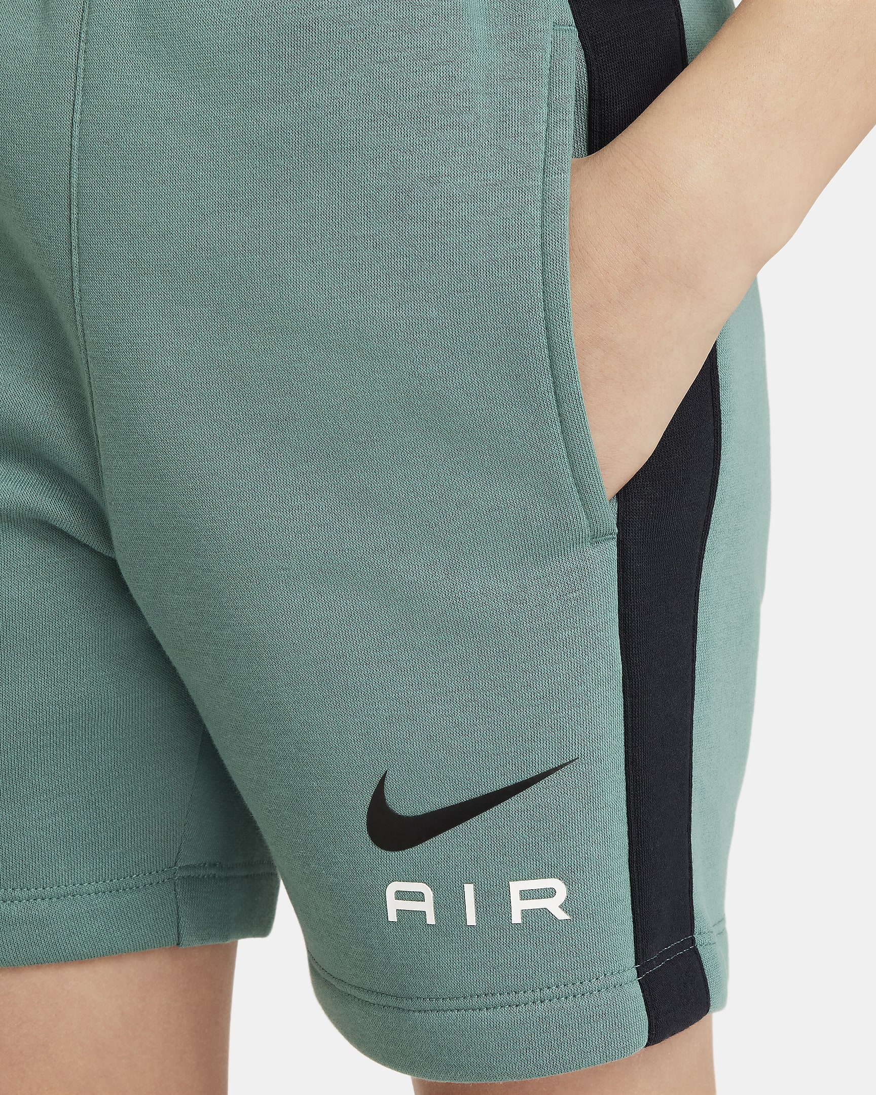 Nike Air Older Kids' (Boys') Fleece Shorts - Bicoastal/Black