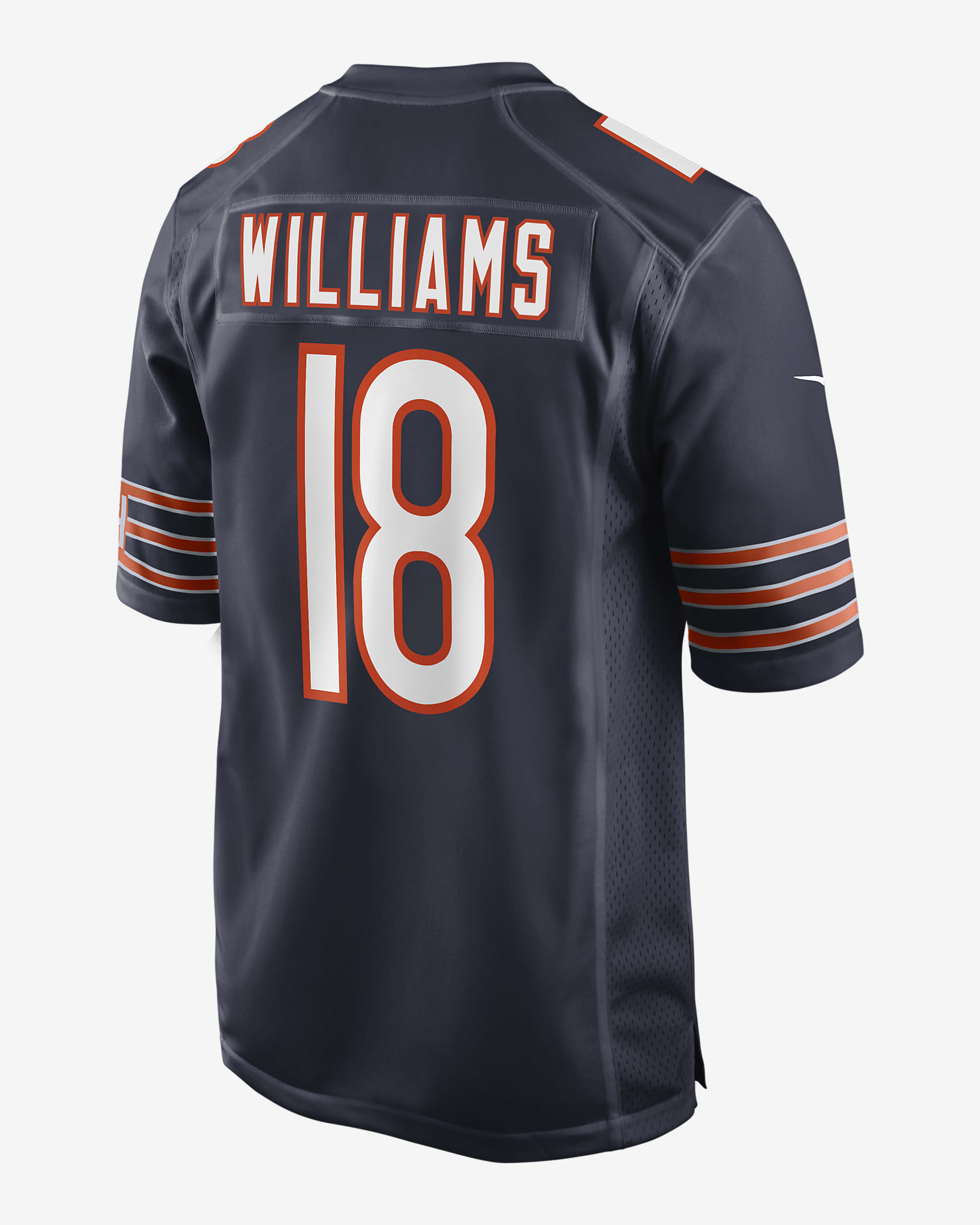 Caleb Williams Chicago Bears Men's Nike NFL Game Jersey - Marine