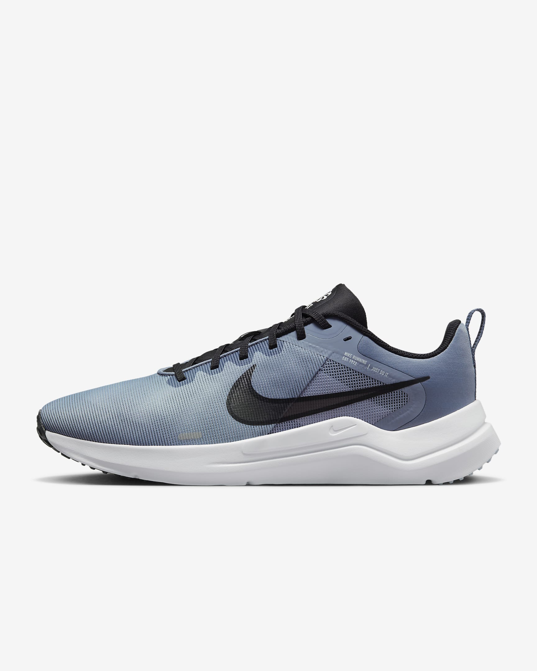 Scarpa da running su strada Nike Downshifter 12 – Uomo - Ashen Slate/Cobalt Bliss/Bianco/Nero