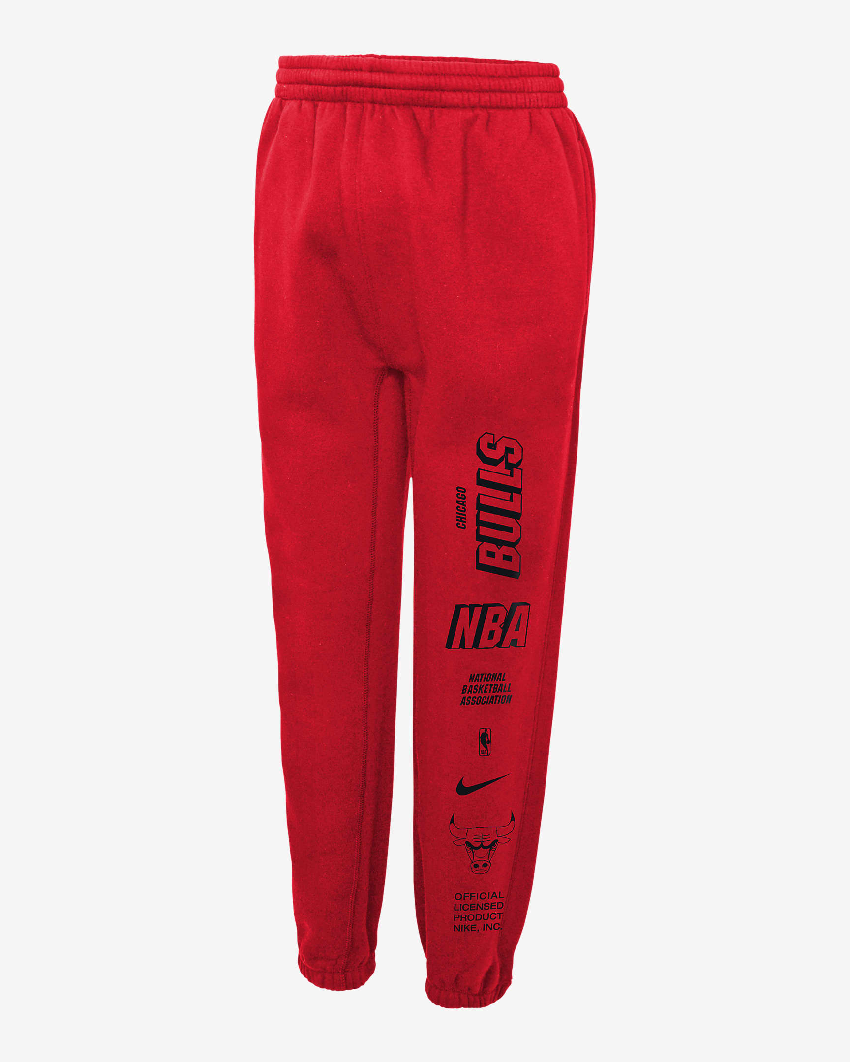 Chicago Bulls Courtside Bid Kis' Nike NBA Fleece Trousers - University Red