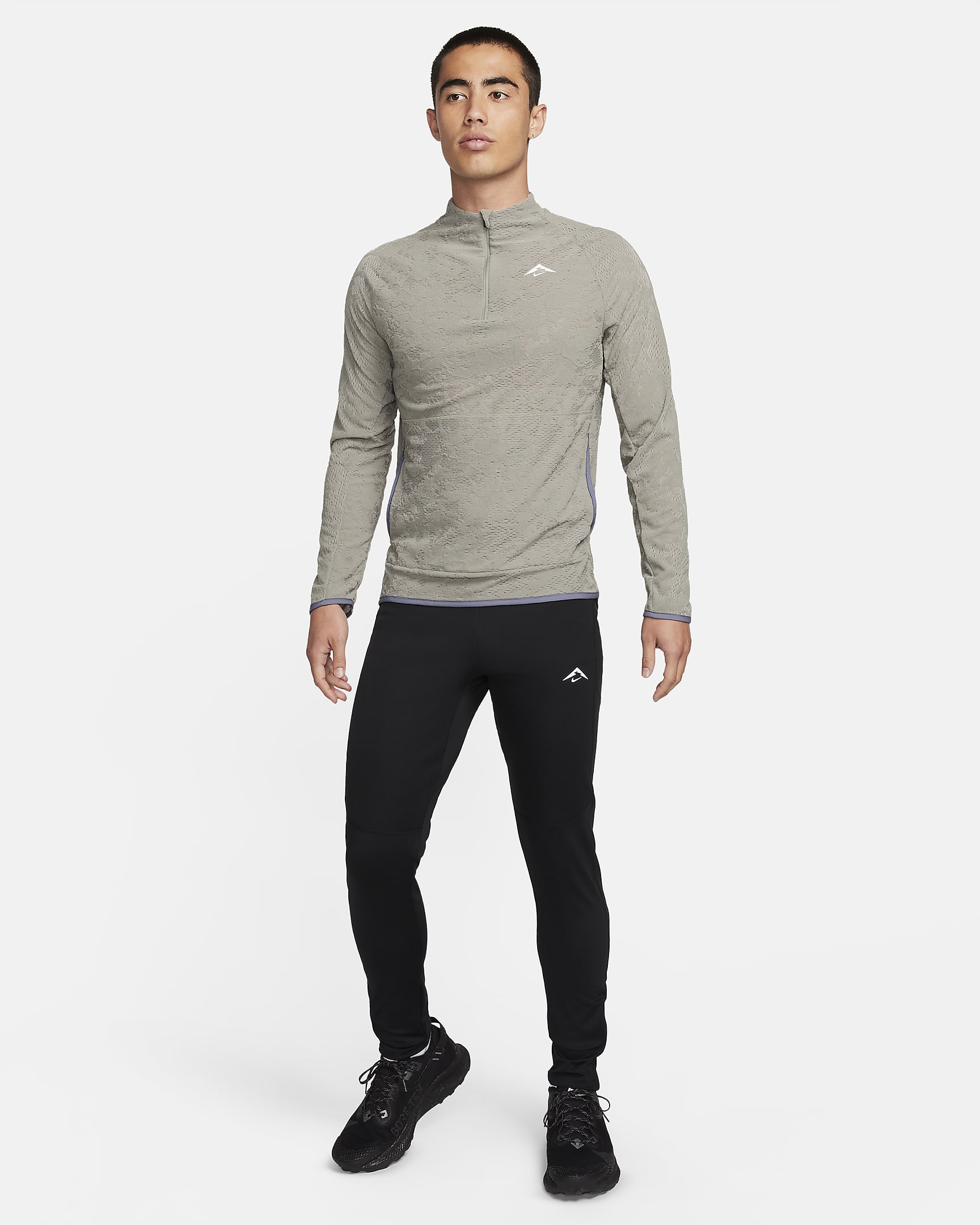 Nike Trail Men's Dri-FIT 1/2-Zip Running Top. Nike ID