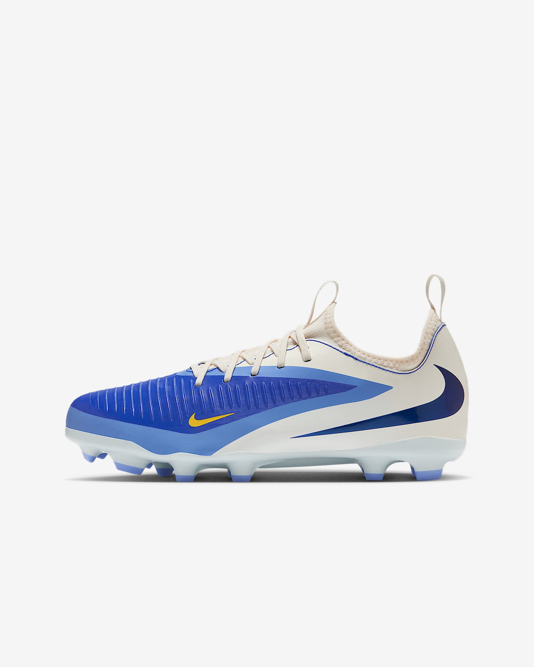 Scarpa da calcio multiterreno Nike Jr. Phantom 6 Low Academy LV8 – Ragazzo/a - Racer Blue/Dark Obsidian