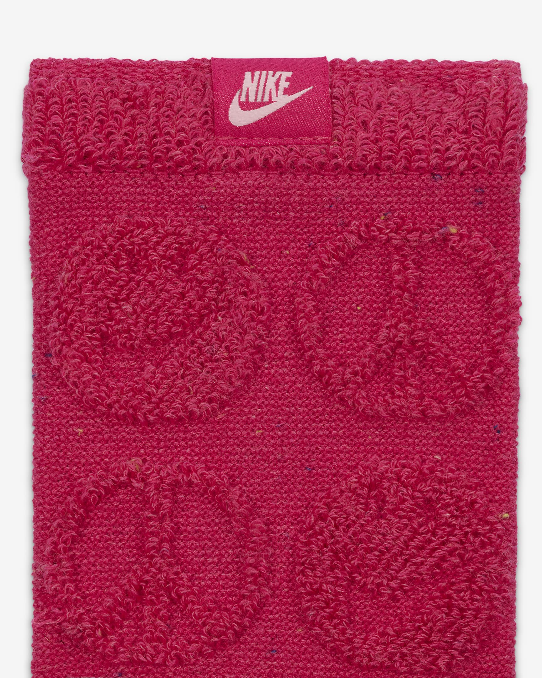 Nike Everyday Plus Cushioned Crew Socks (1 Pair) - Fireberry/Pinksicle/Light Ultramarine/Medium Soft Pink