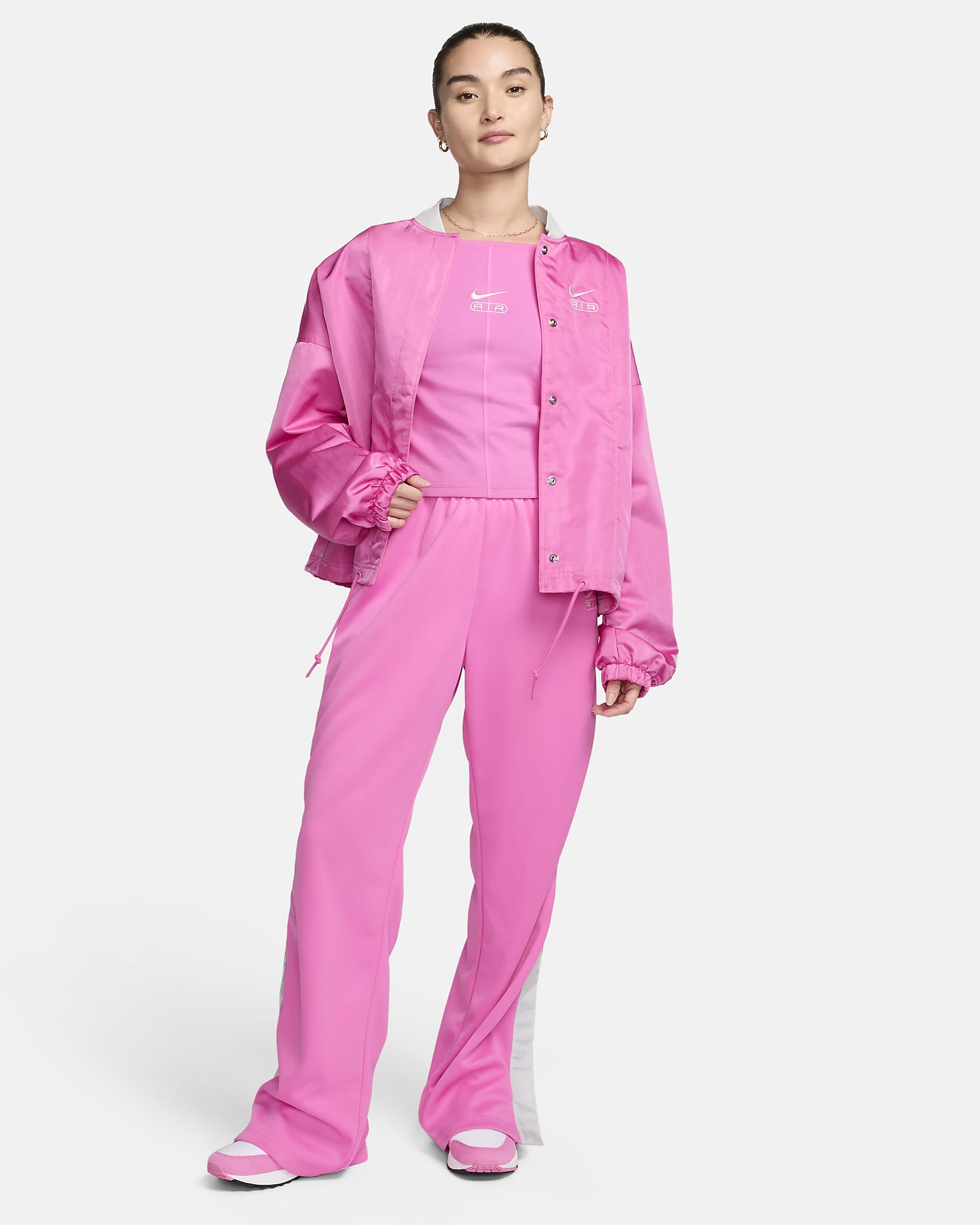 Nike Air Women's Long-Sleeve Top - Playful Pink/Photon Dust