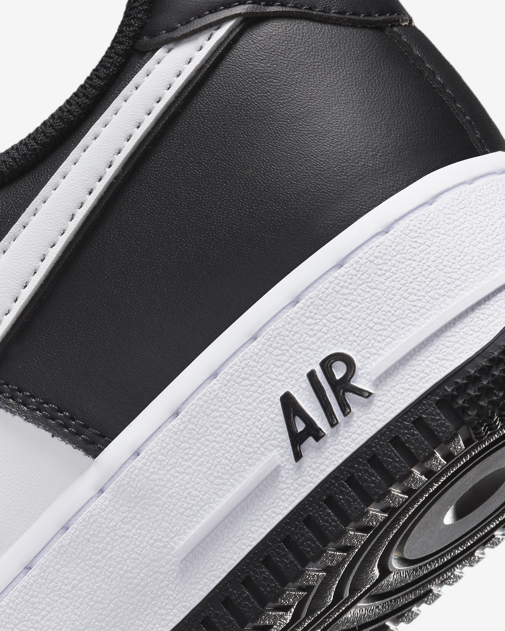 Nike Air Force 1 '07 sko til herre - Svart/Svart/Hvit