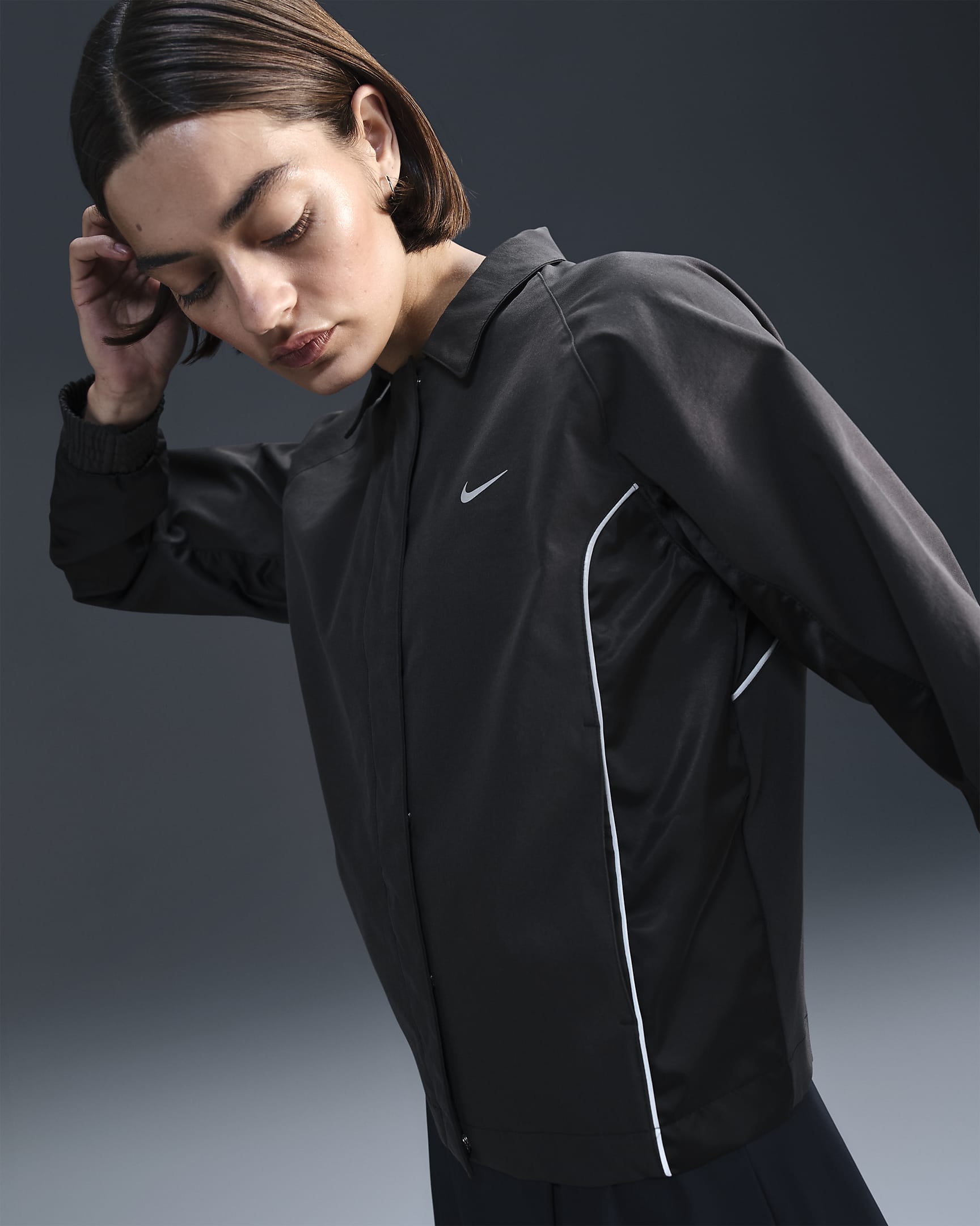 Nike Sportswear Women's Woven Jacket - Black/Black